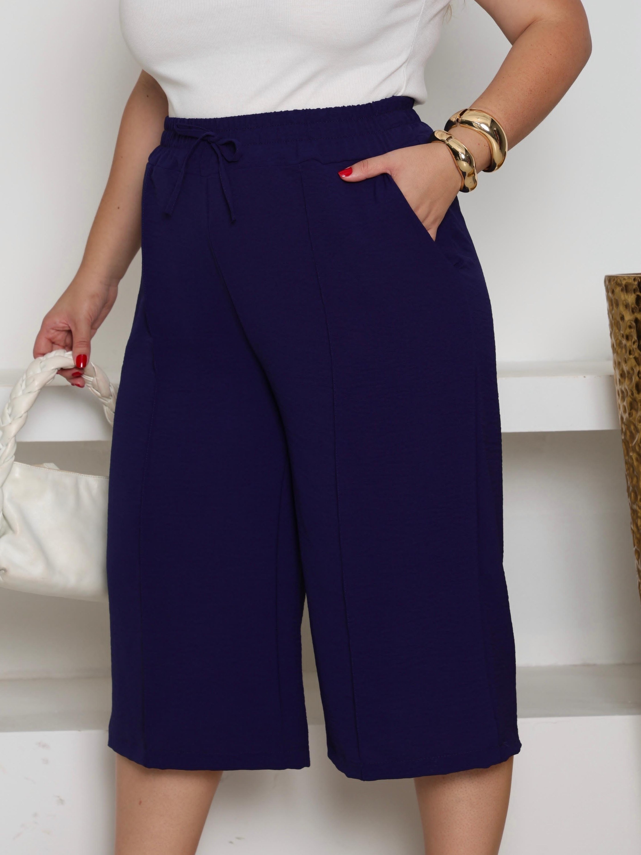 Calça Pantacourt (G1, G2, G3) Duna