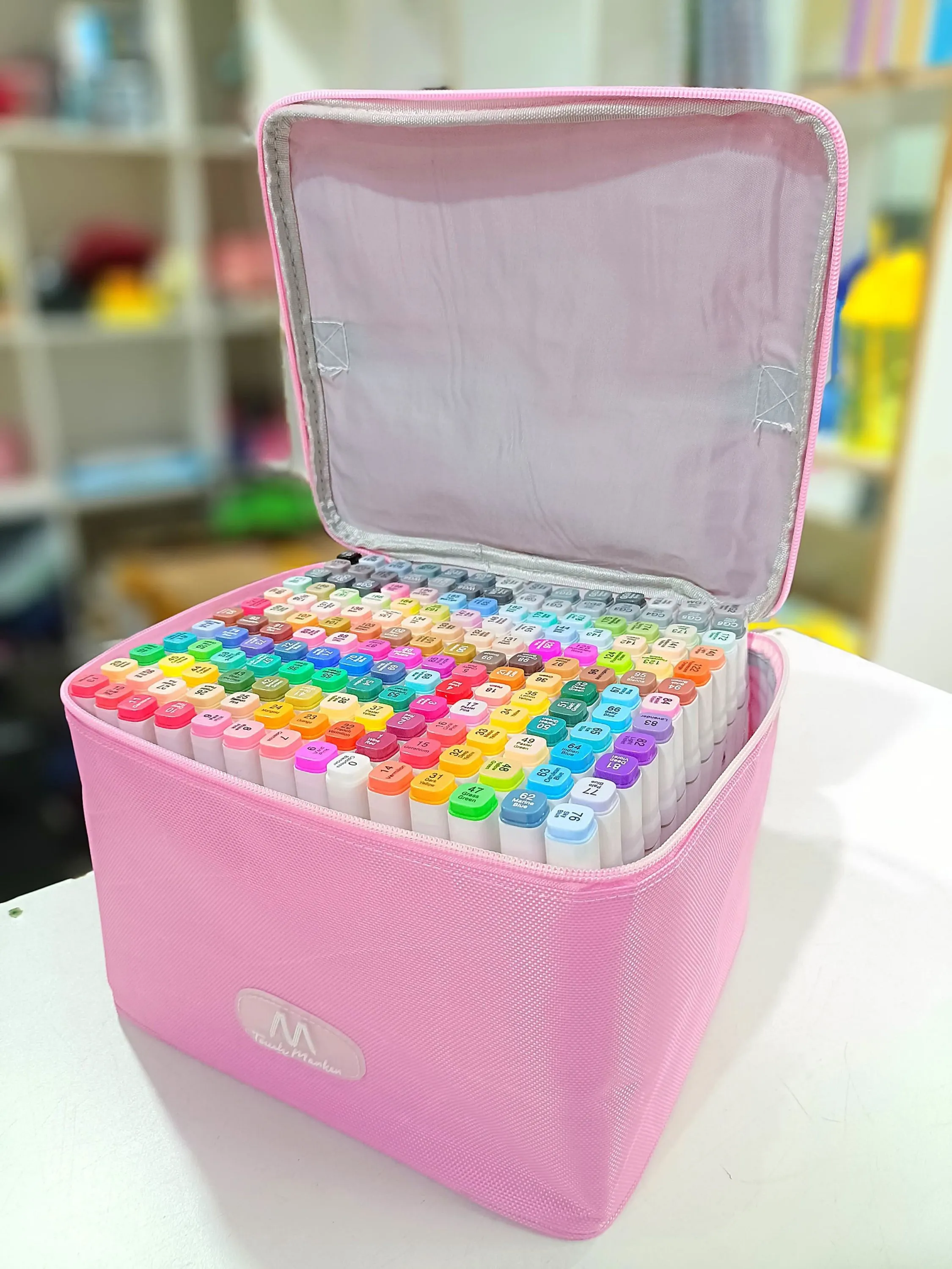 Kit com 168 Canetas Touche