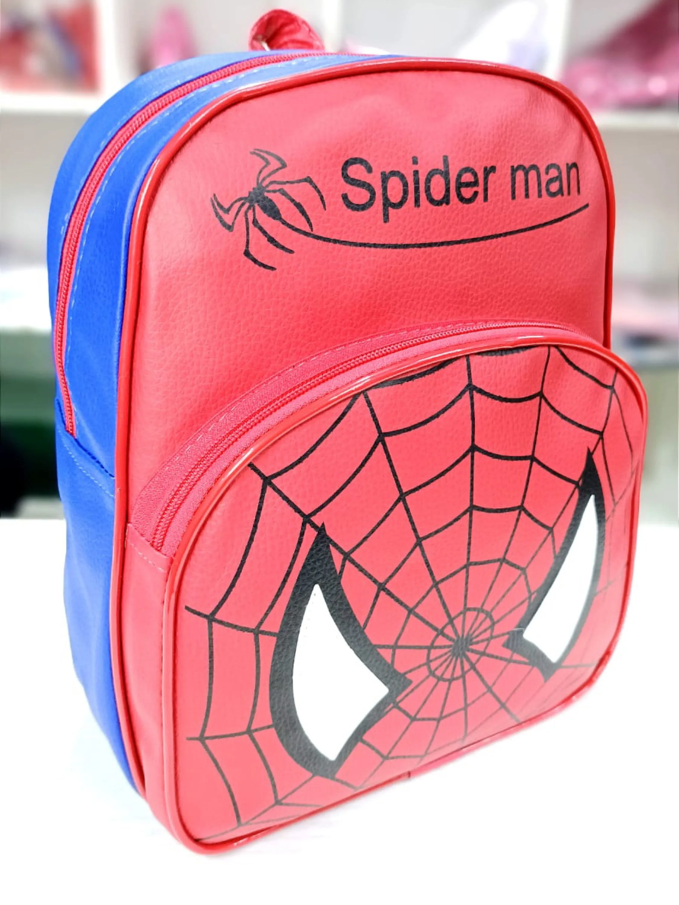 Mochila infantil 30cm do Homem Aranha.