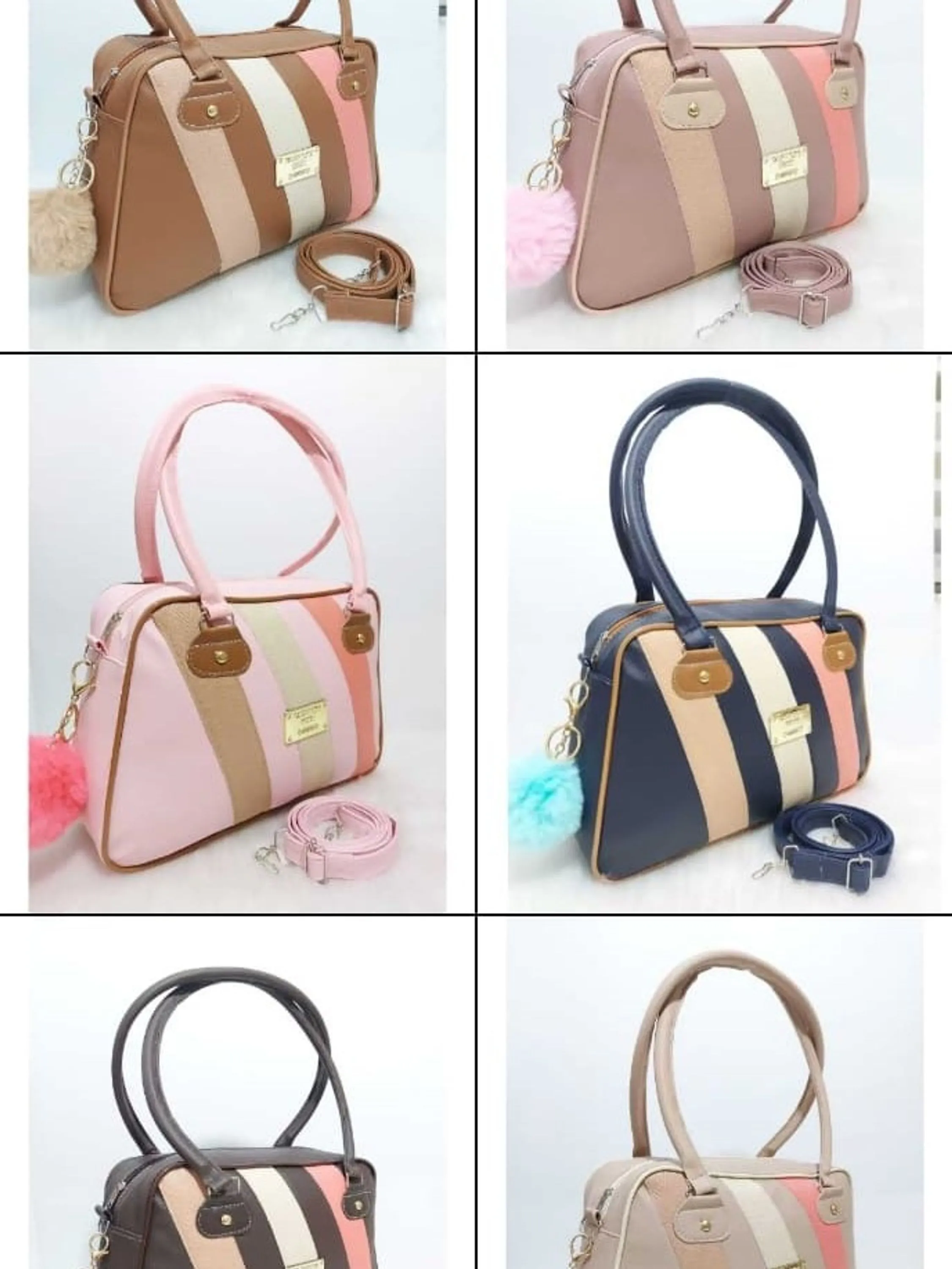 Kit com 6 Bolsas Básicas (Não acompanha acessórios