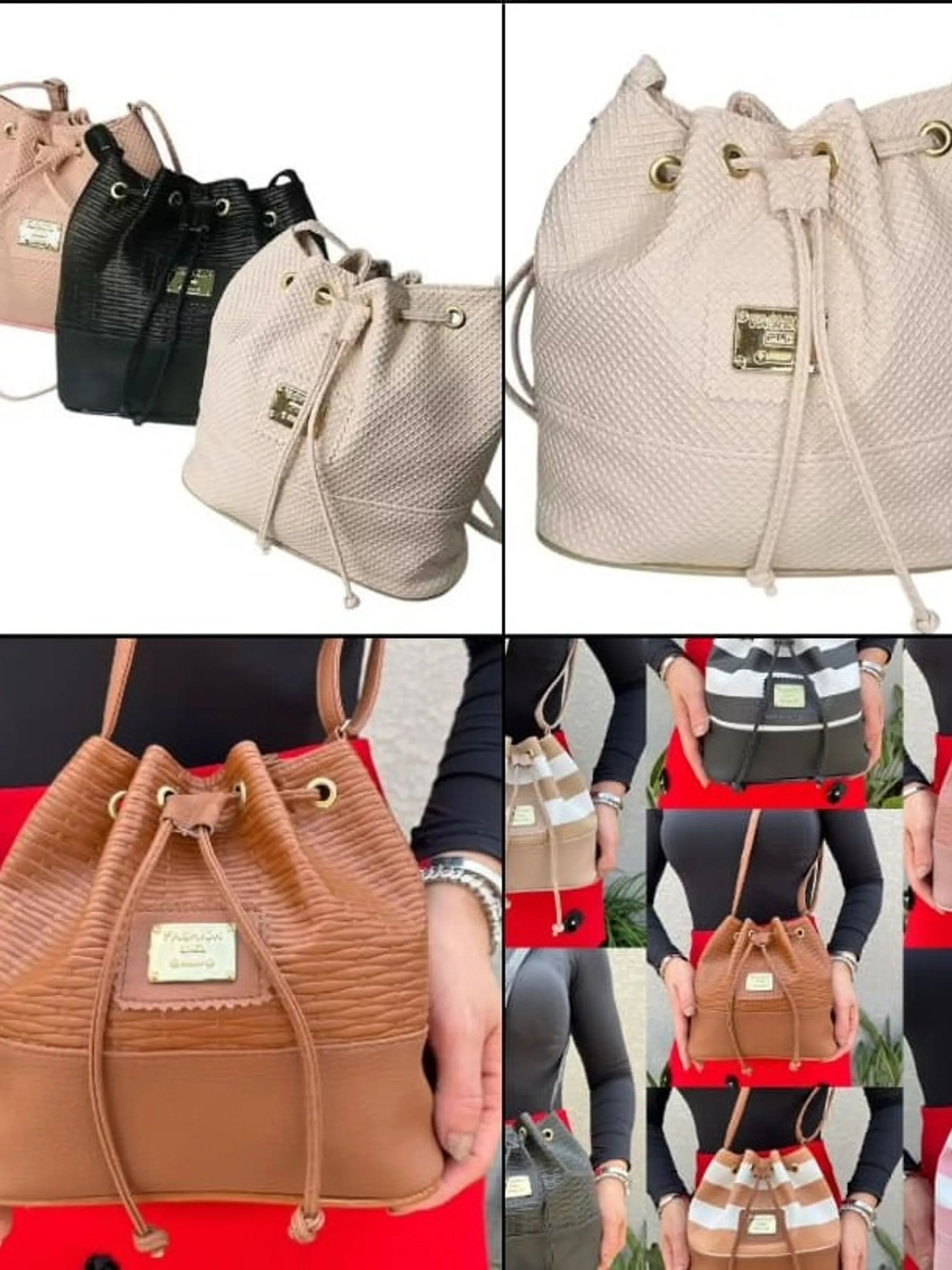 Kit com 6 Bolsa Saco