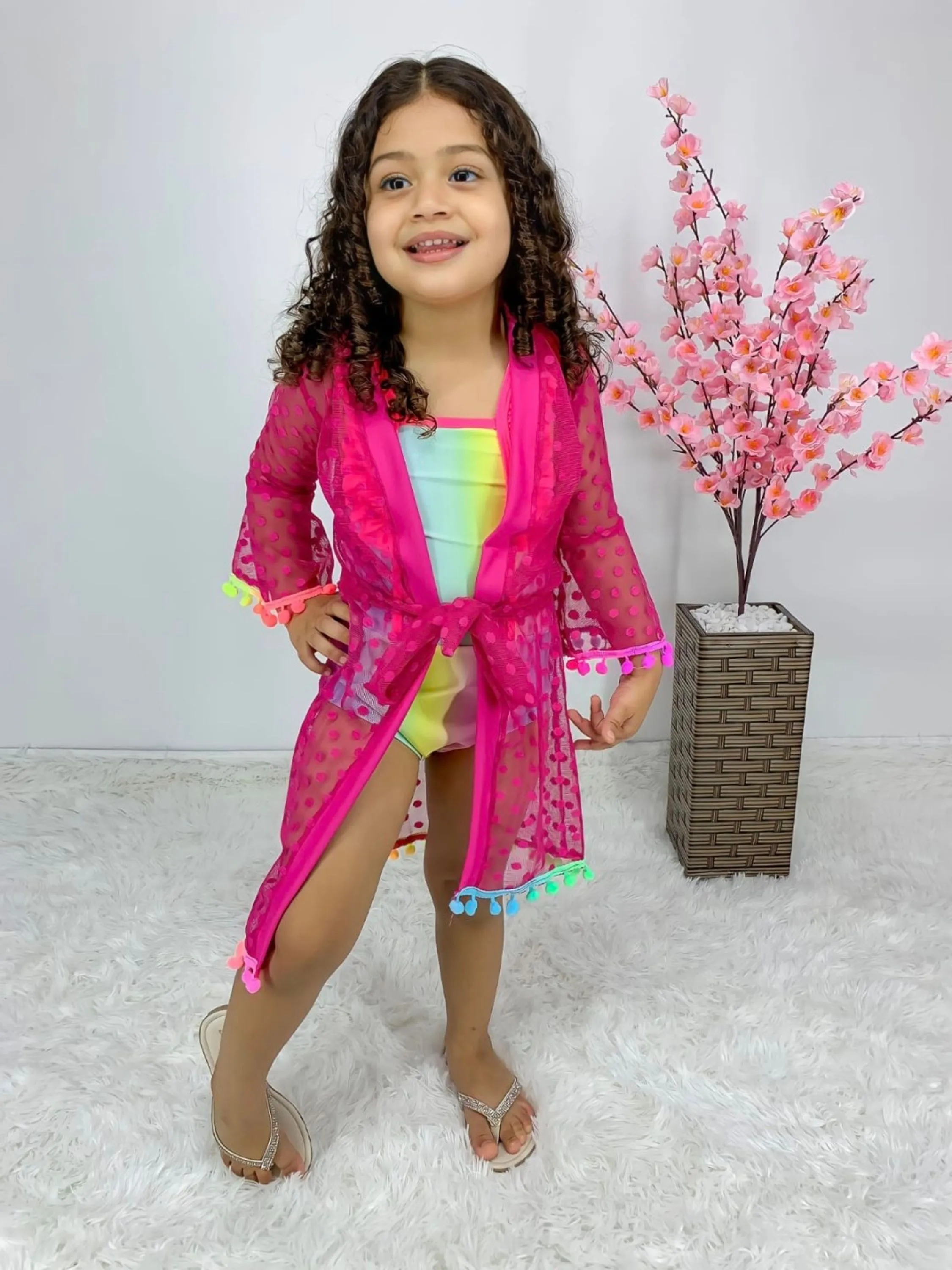 Saída de praia infantil flashoeeskids