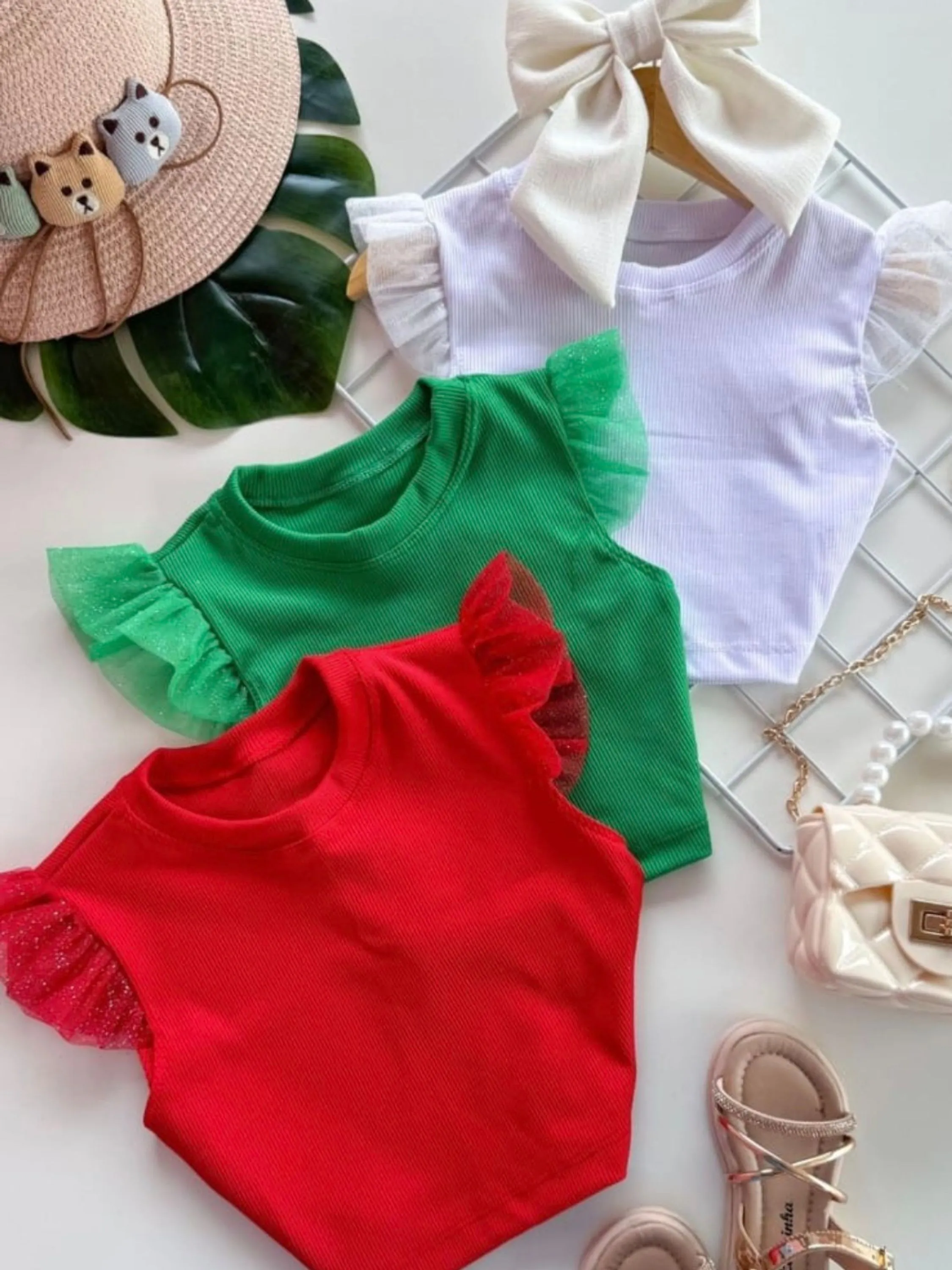 Cropped infantil