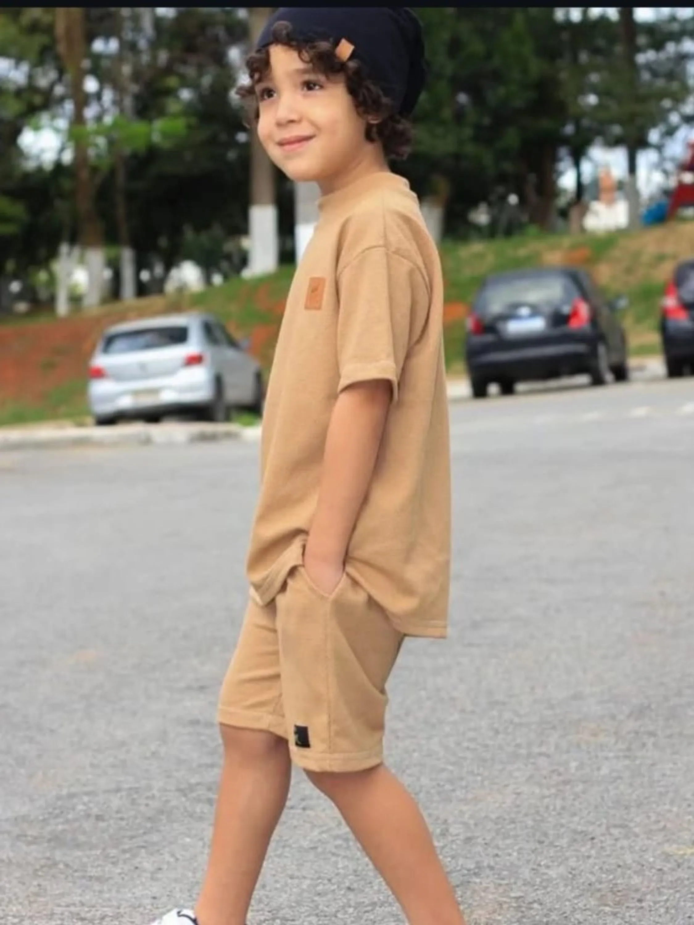 Conjunto infantil masculino flashoeeskids