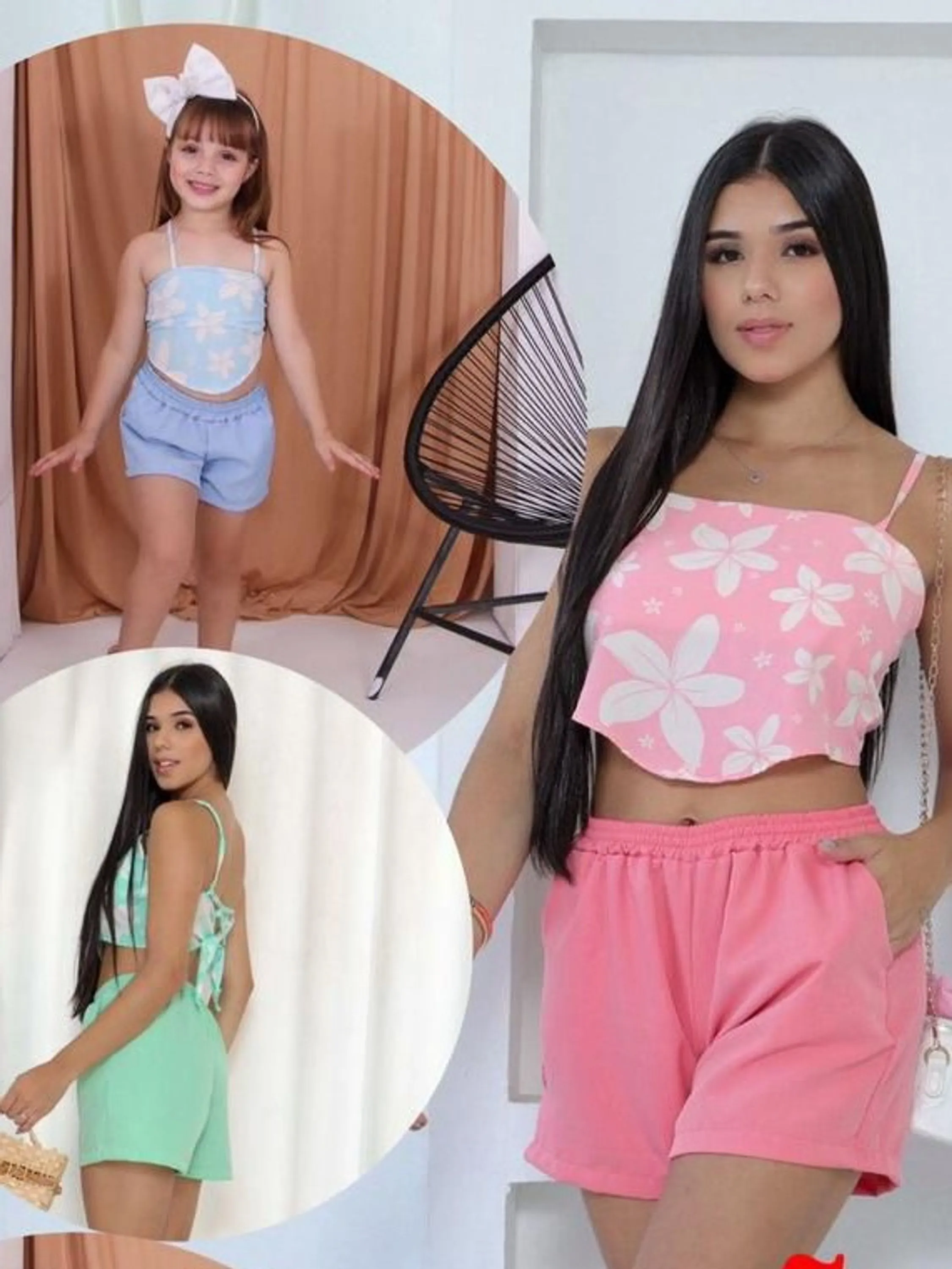 Conjunto Lenço infantil