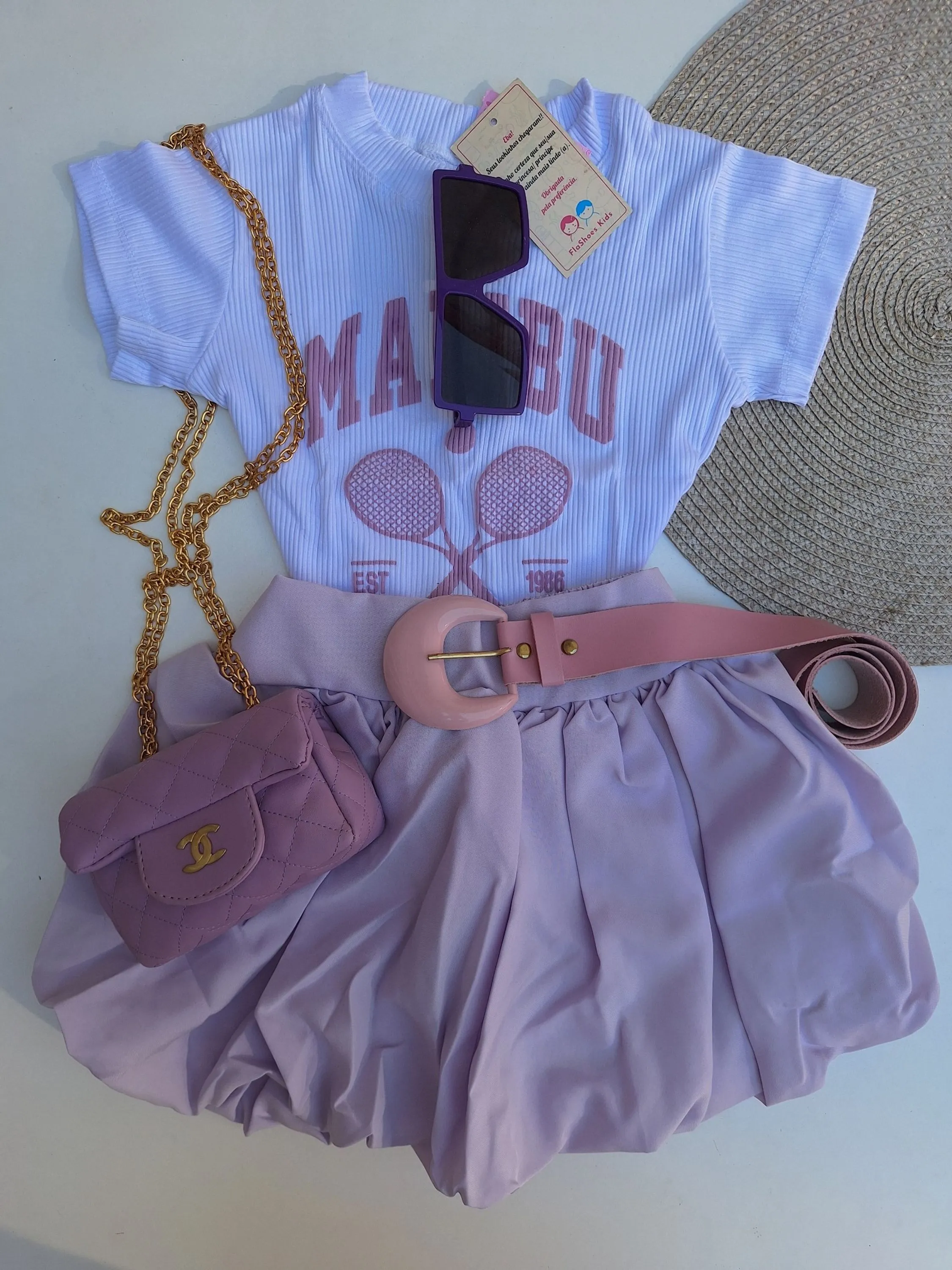 Conjunto Infantil FlashoeesKids Malibu