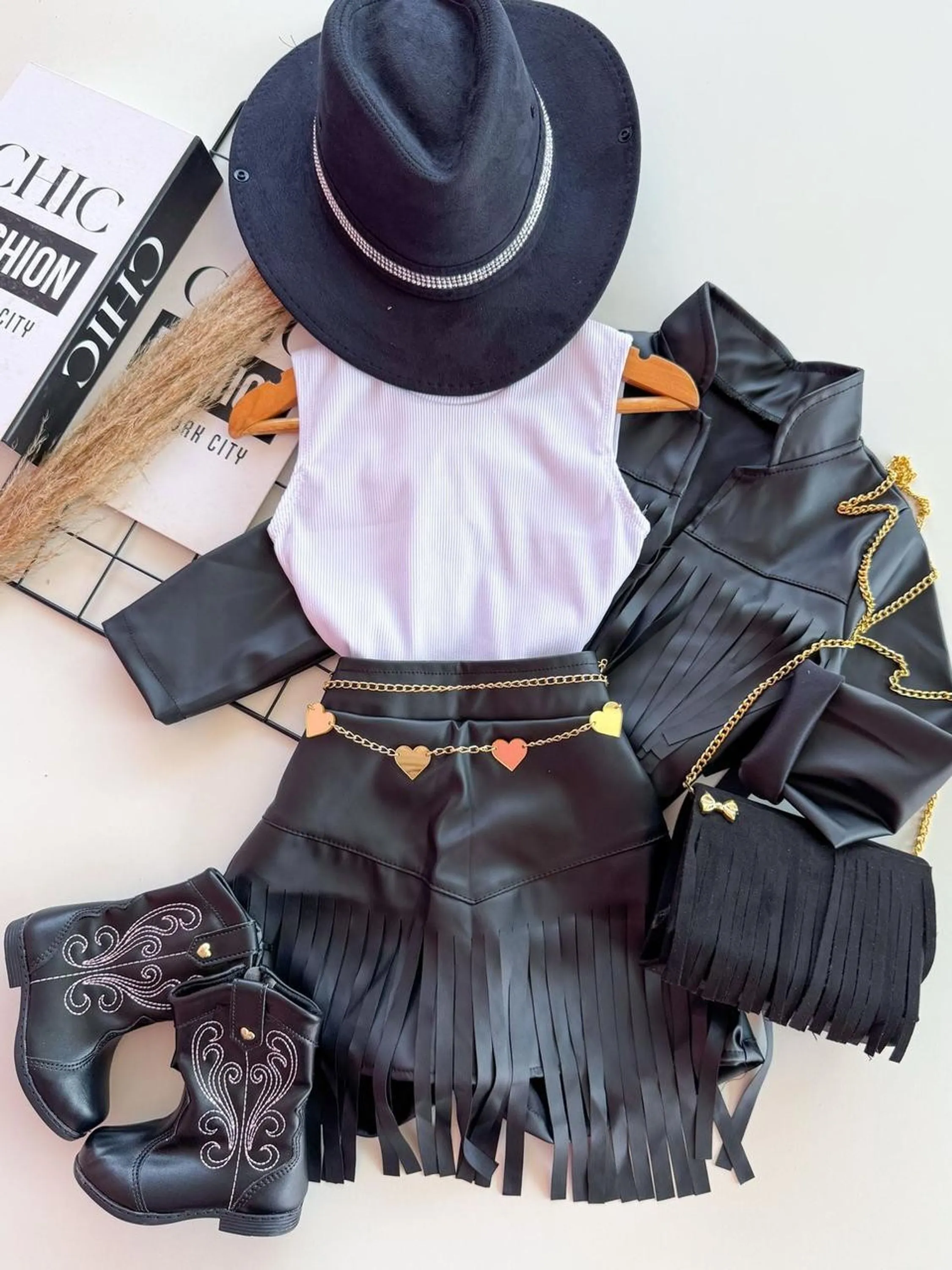 Conjunto Boiadeira Luxo