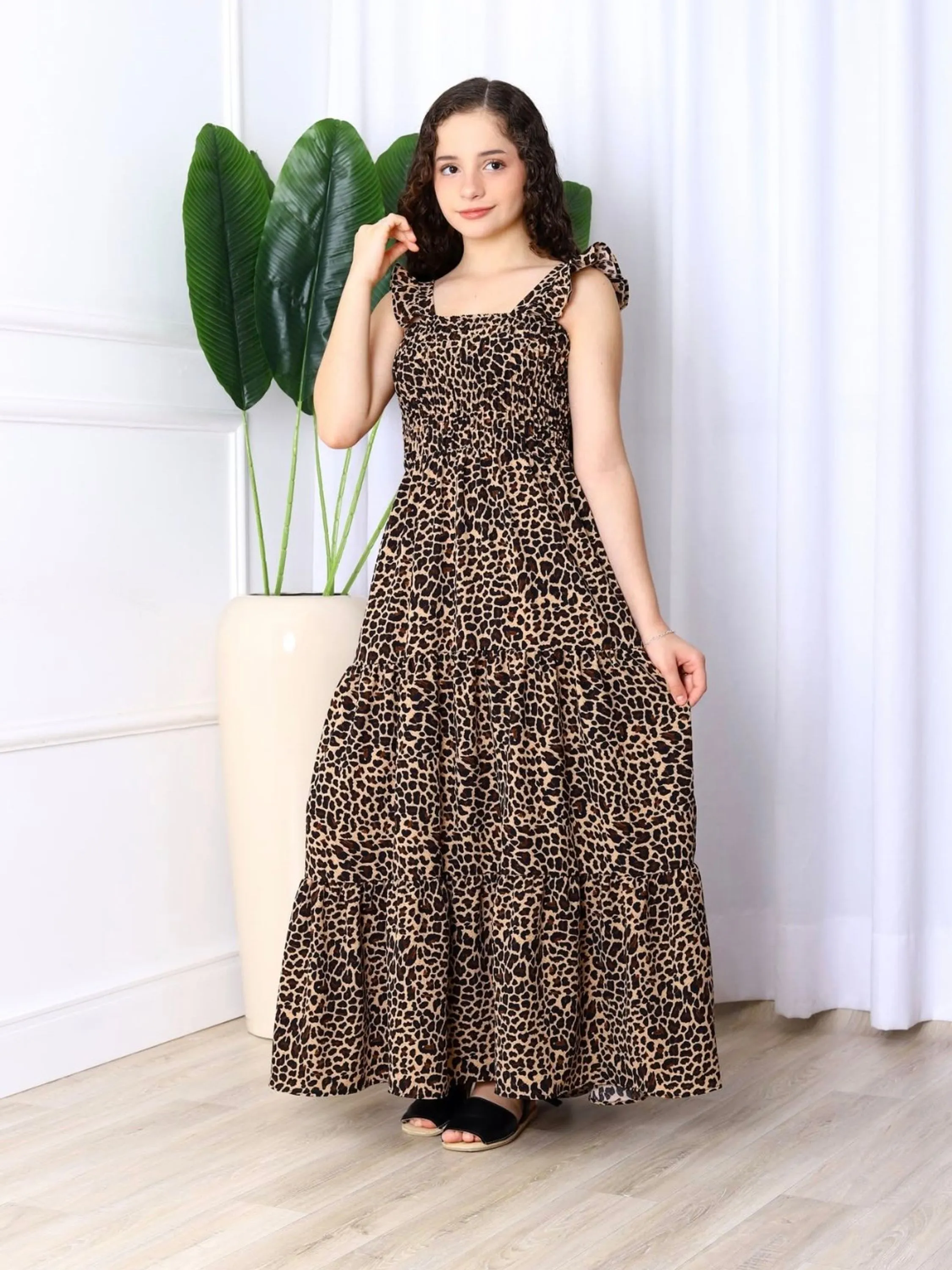 Vestido longo infantil