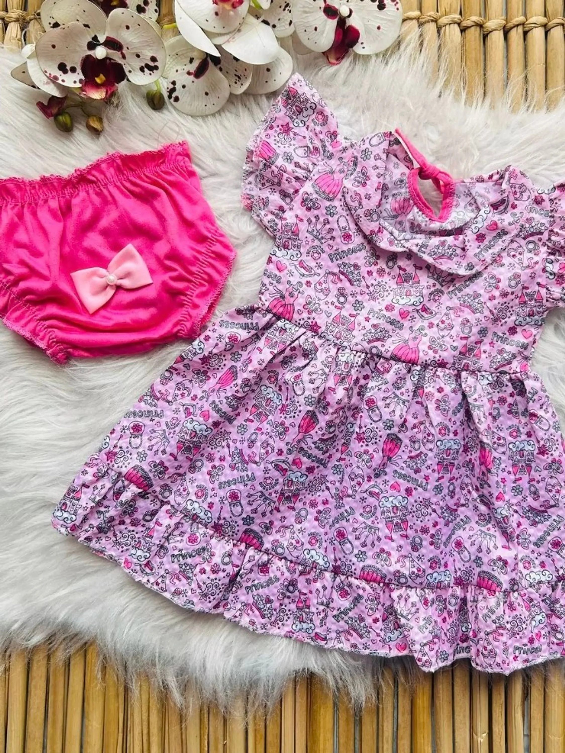 Vestidinho Baby FlashoeesKids