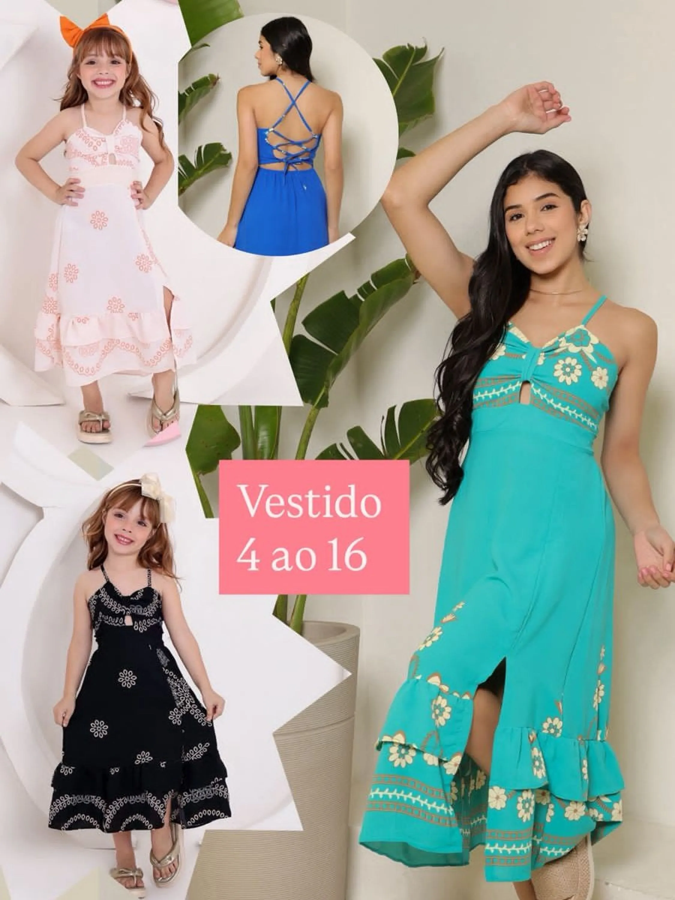 Vestido Infantil e Juvenil Flashoeskids