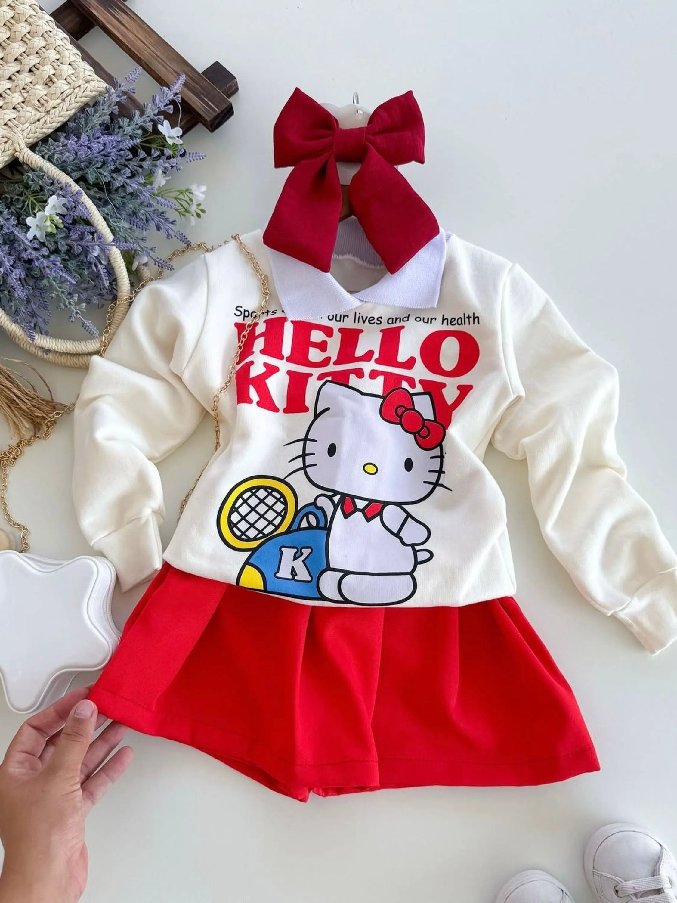 Conjunto Hello Kit Infantil FlashoeesKids