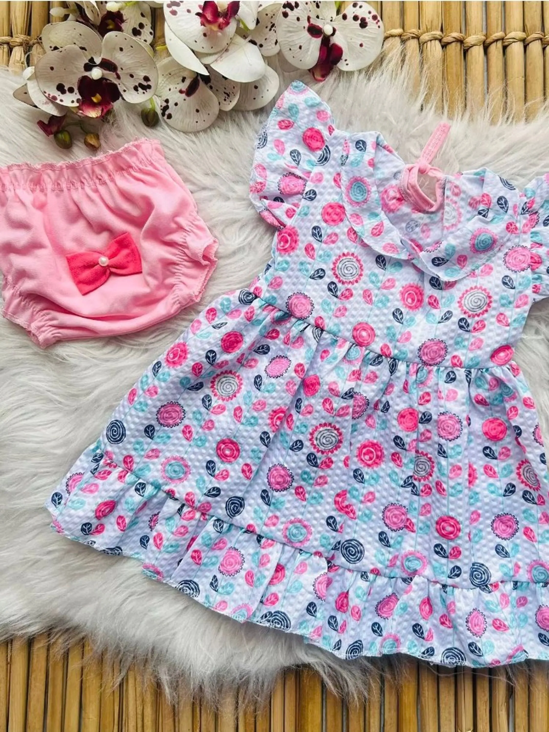 Vestidinho Baby FlashoeesKids