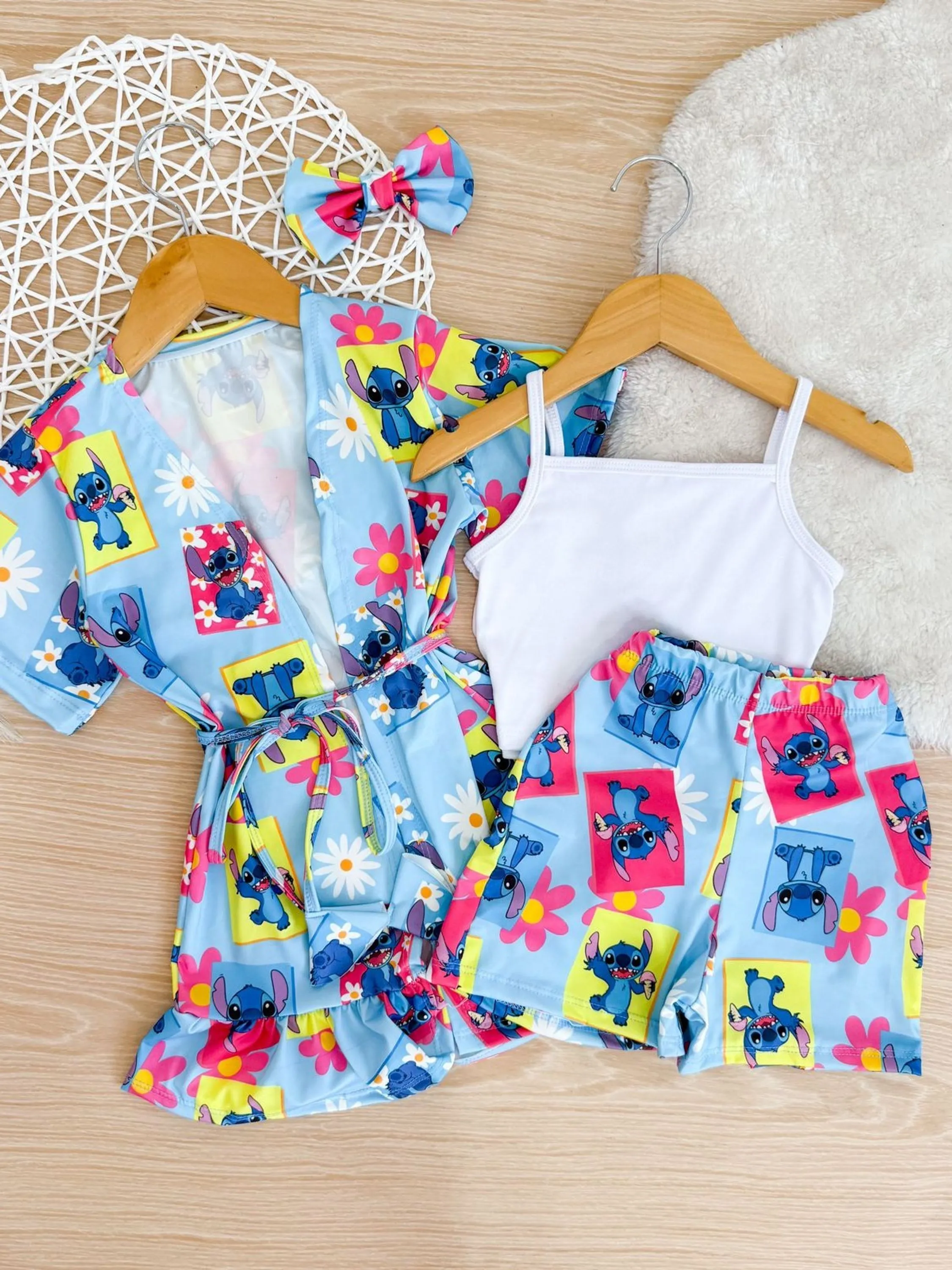 Conjunto Kimono Infantil Flashoeskids