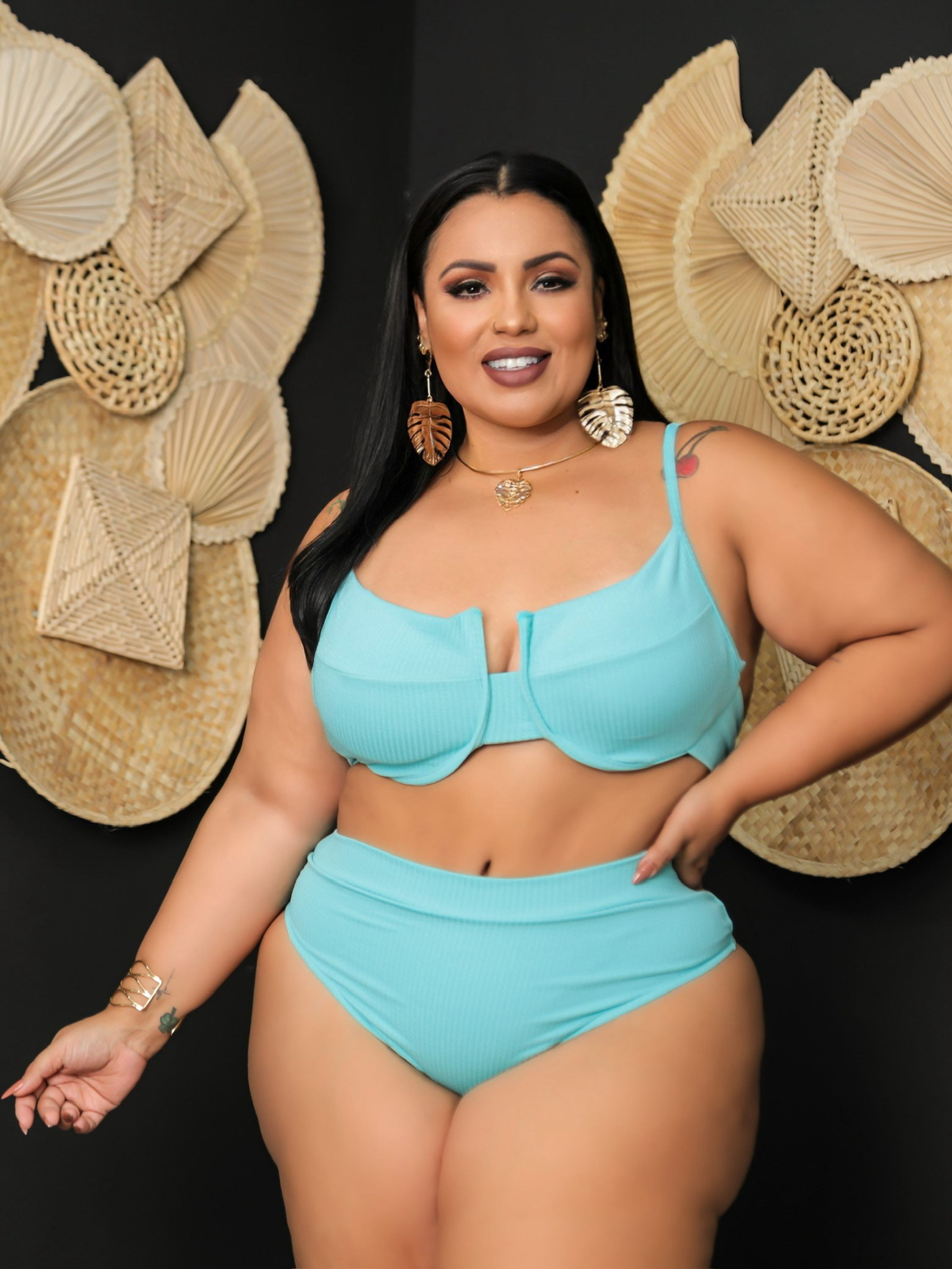 Biquini Feminino Samara Anarruga aro elegante surtentador reforcado suita asan delta maio conjunto, bikini