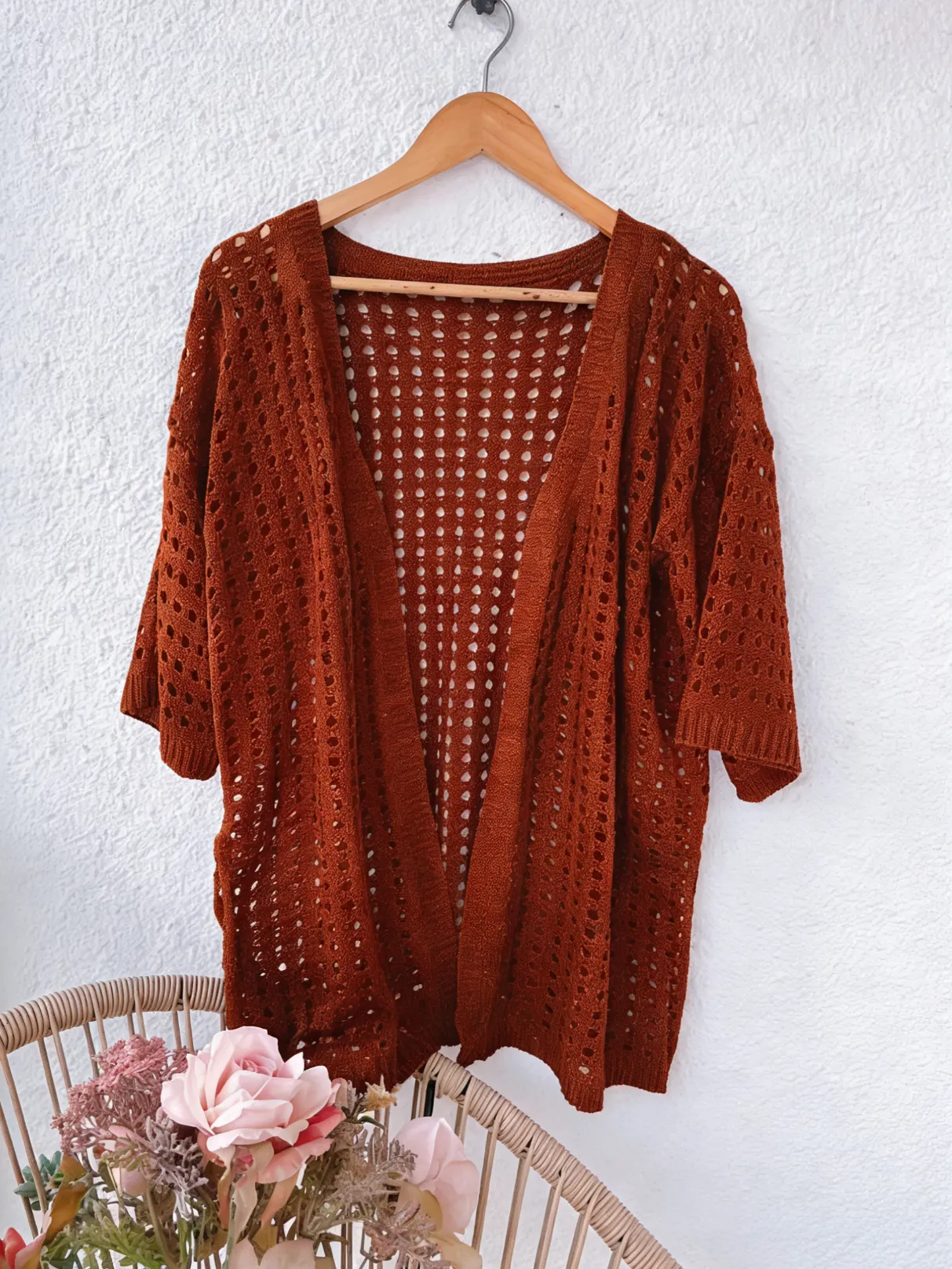 cardigan  kimono  trico  pink  girl