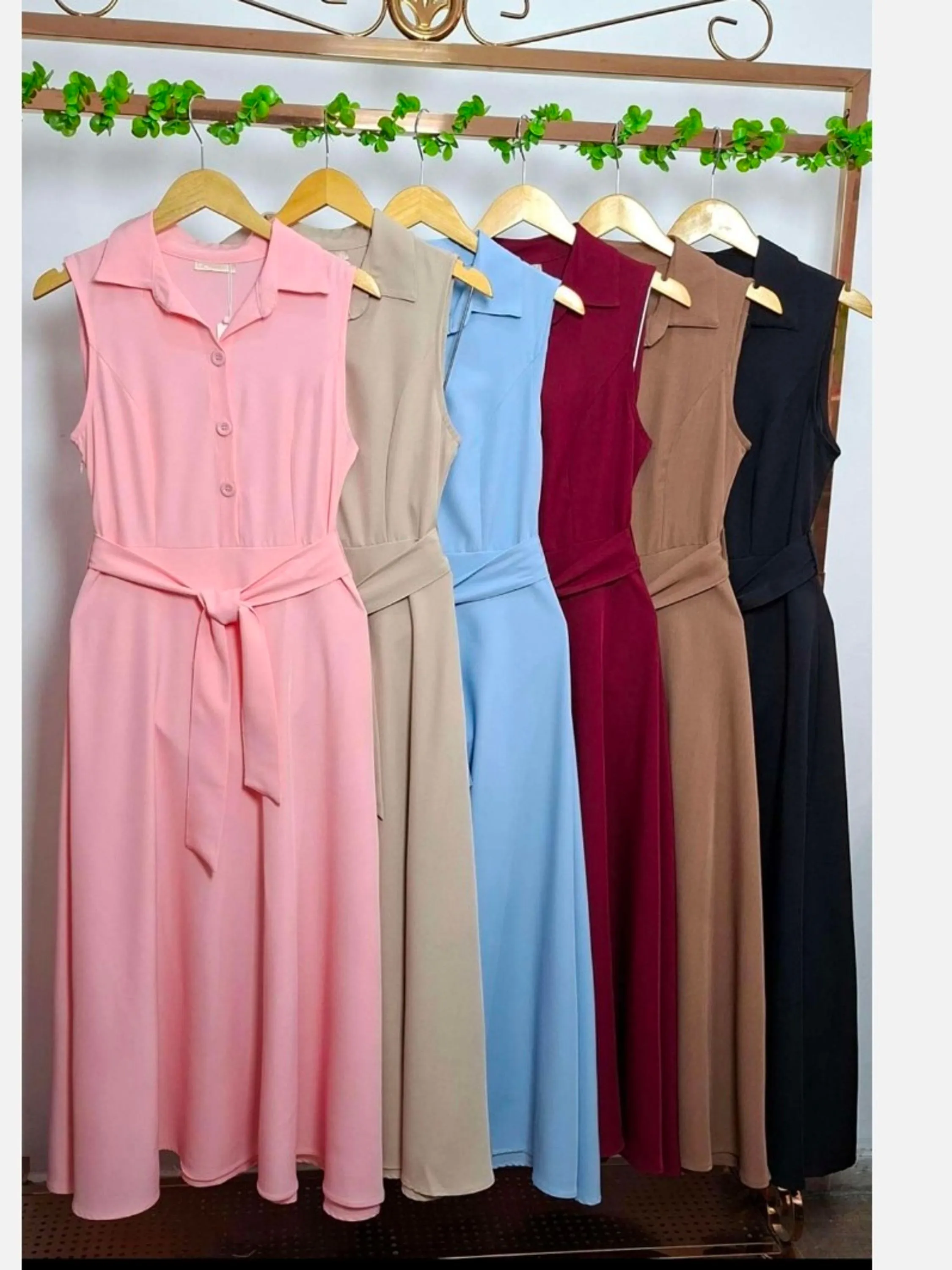 vestido longa #615 pink girl