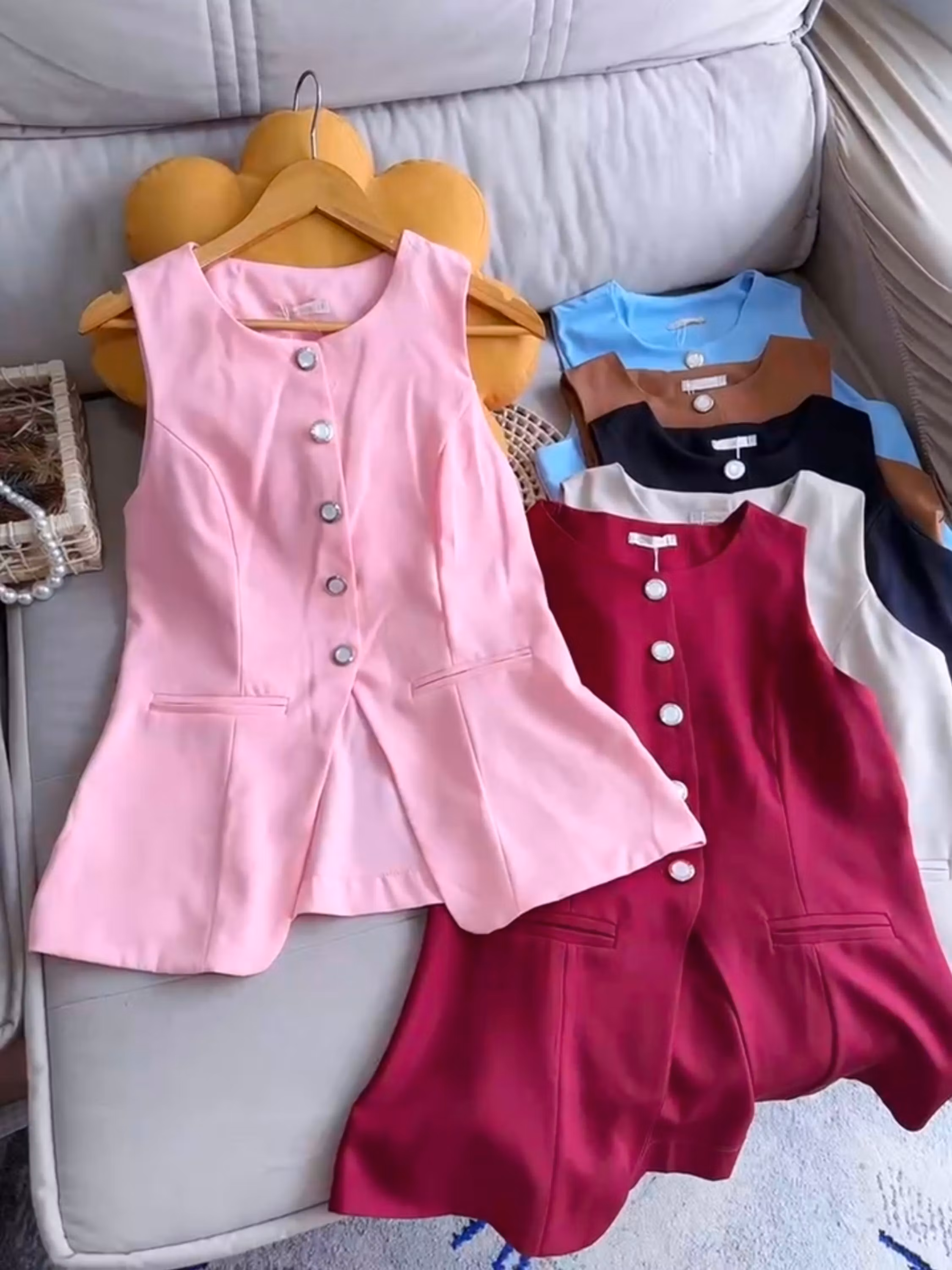 max colete #611 twill pink girl