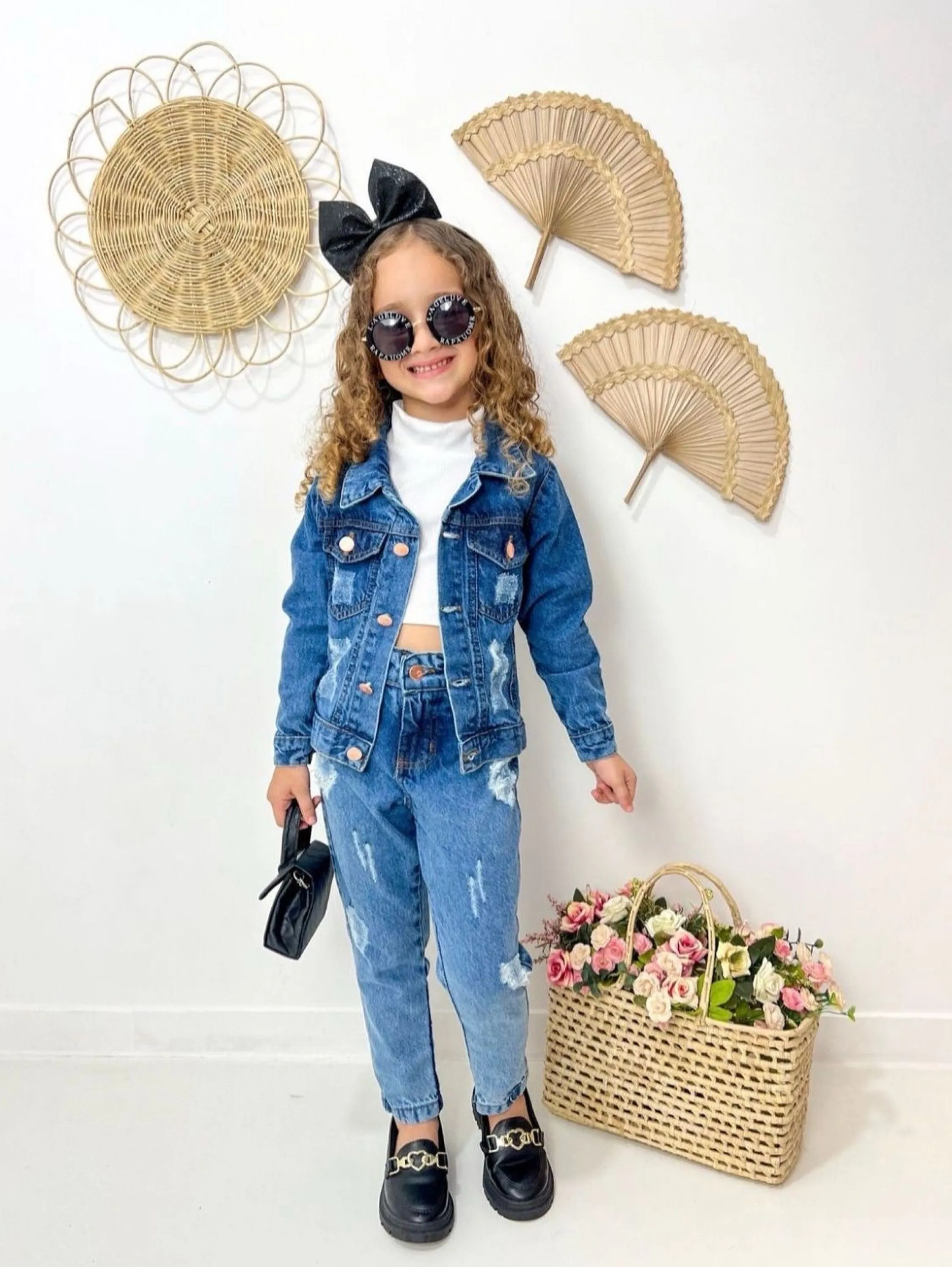 Jaqueta jeans infantil