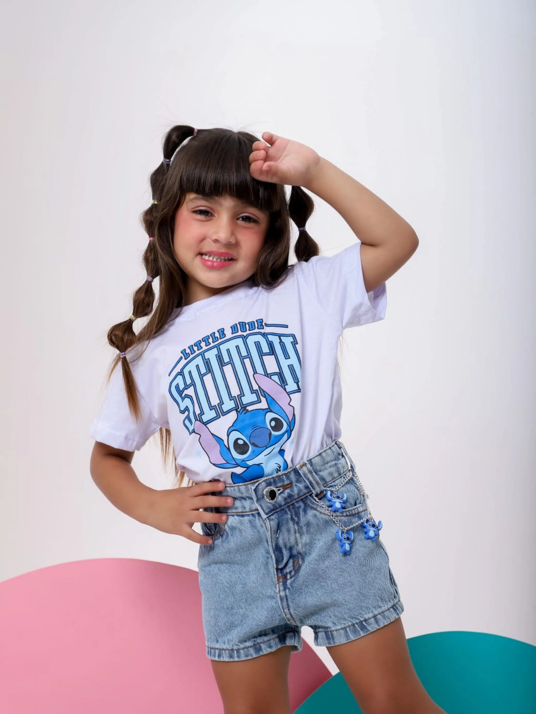 Conjunto infantil Stitch