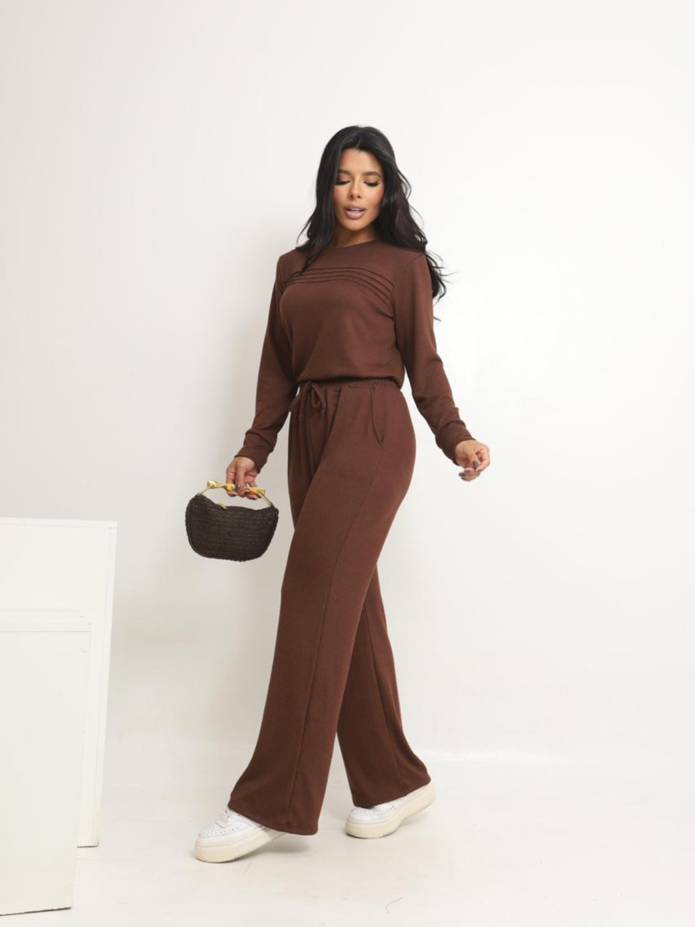 Conjunto blusa com calça