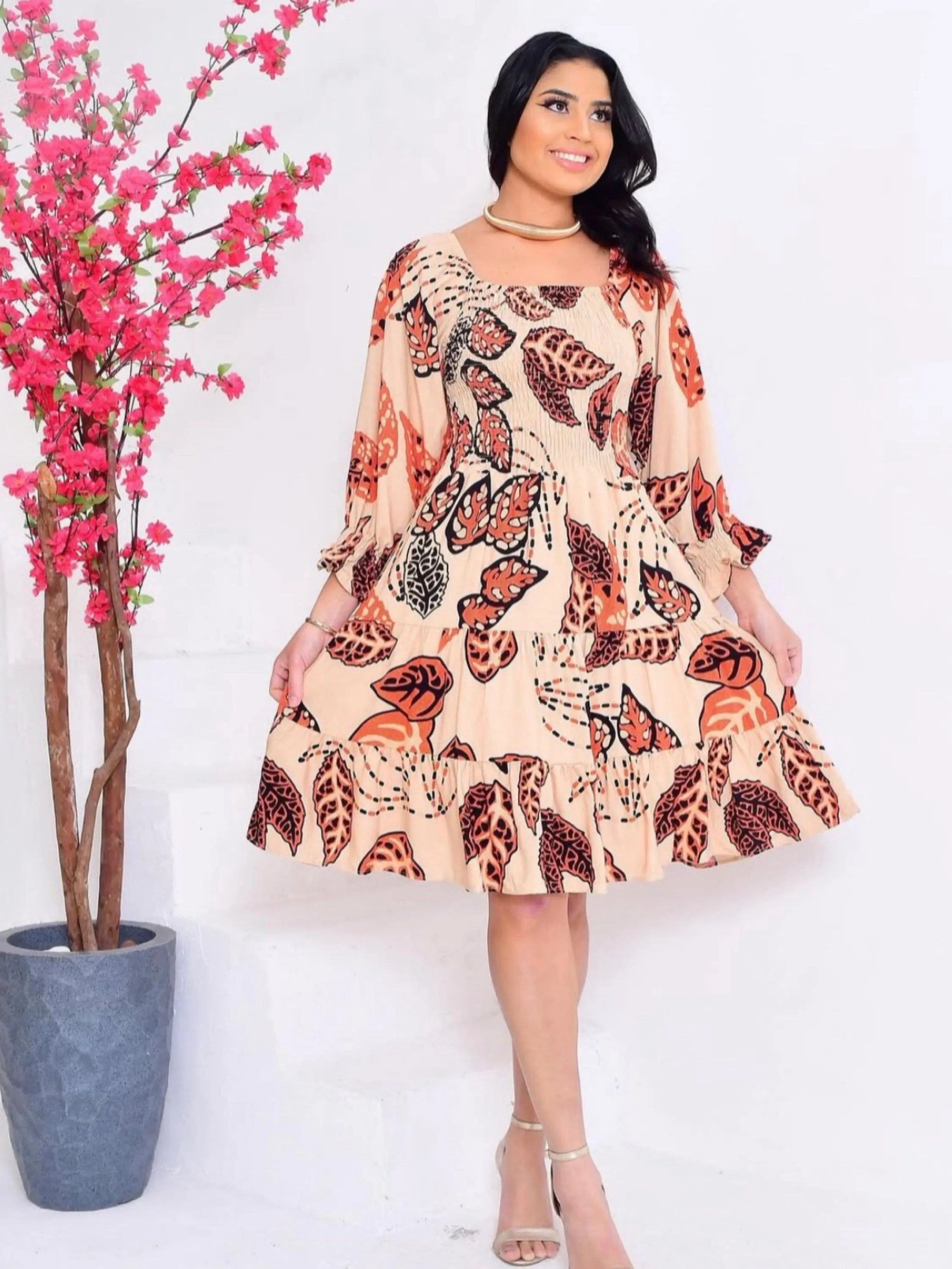 Vestido Curto estampas