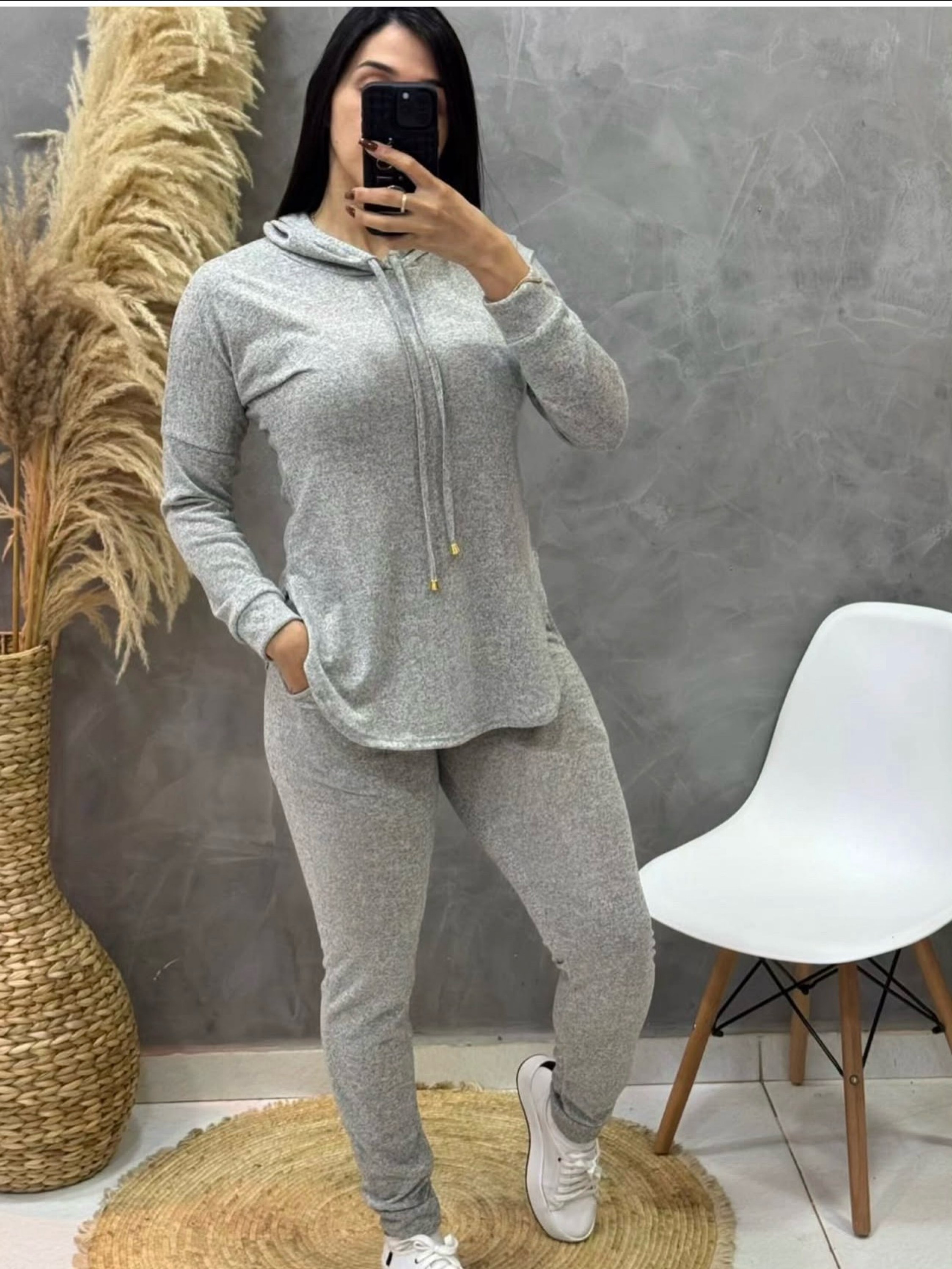 Conjunto manga longa