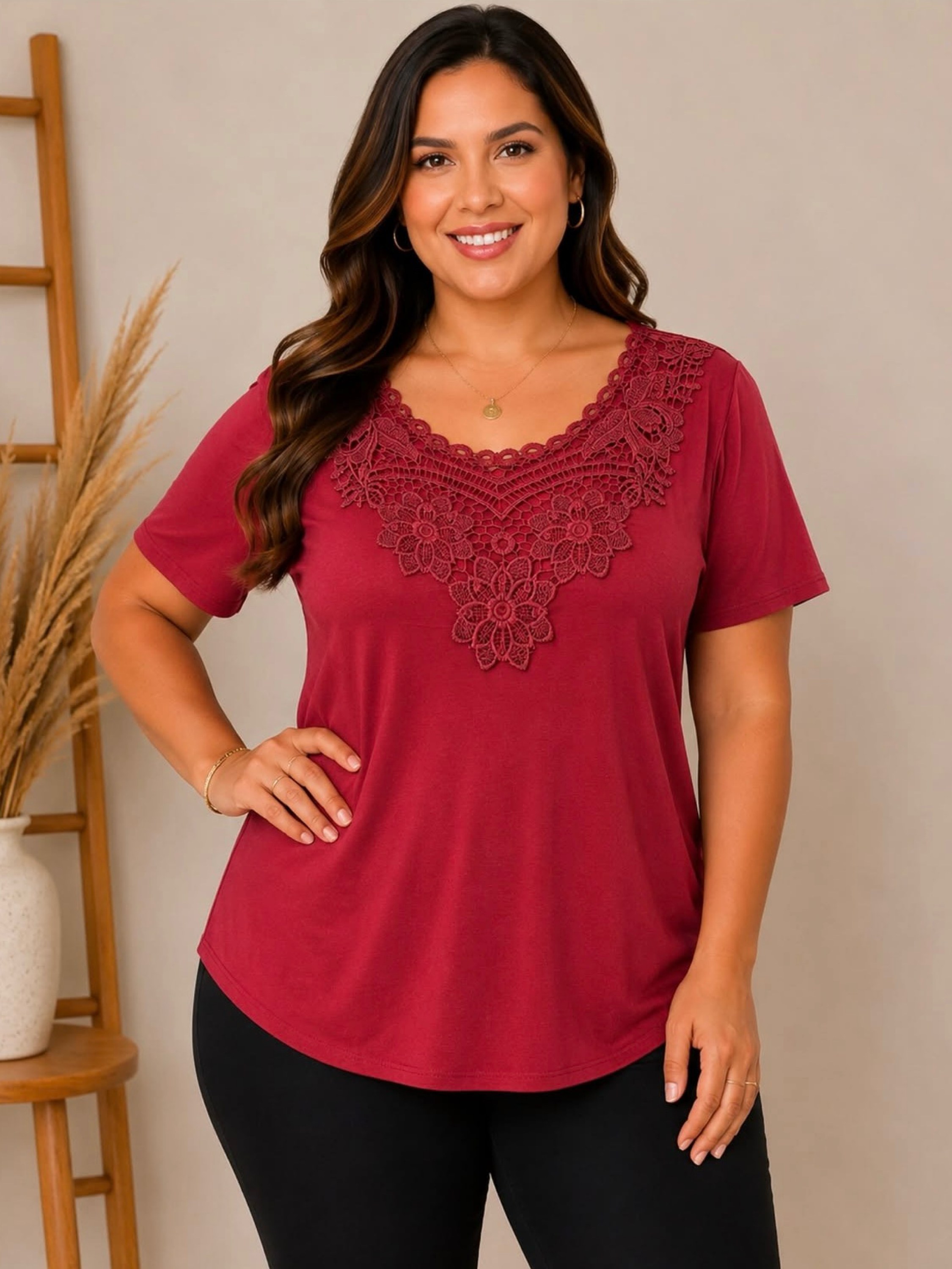 Blusa manga curta