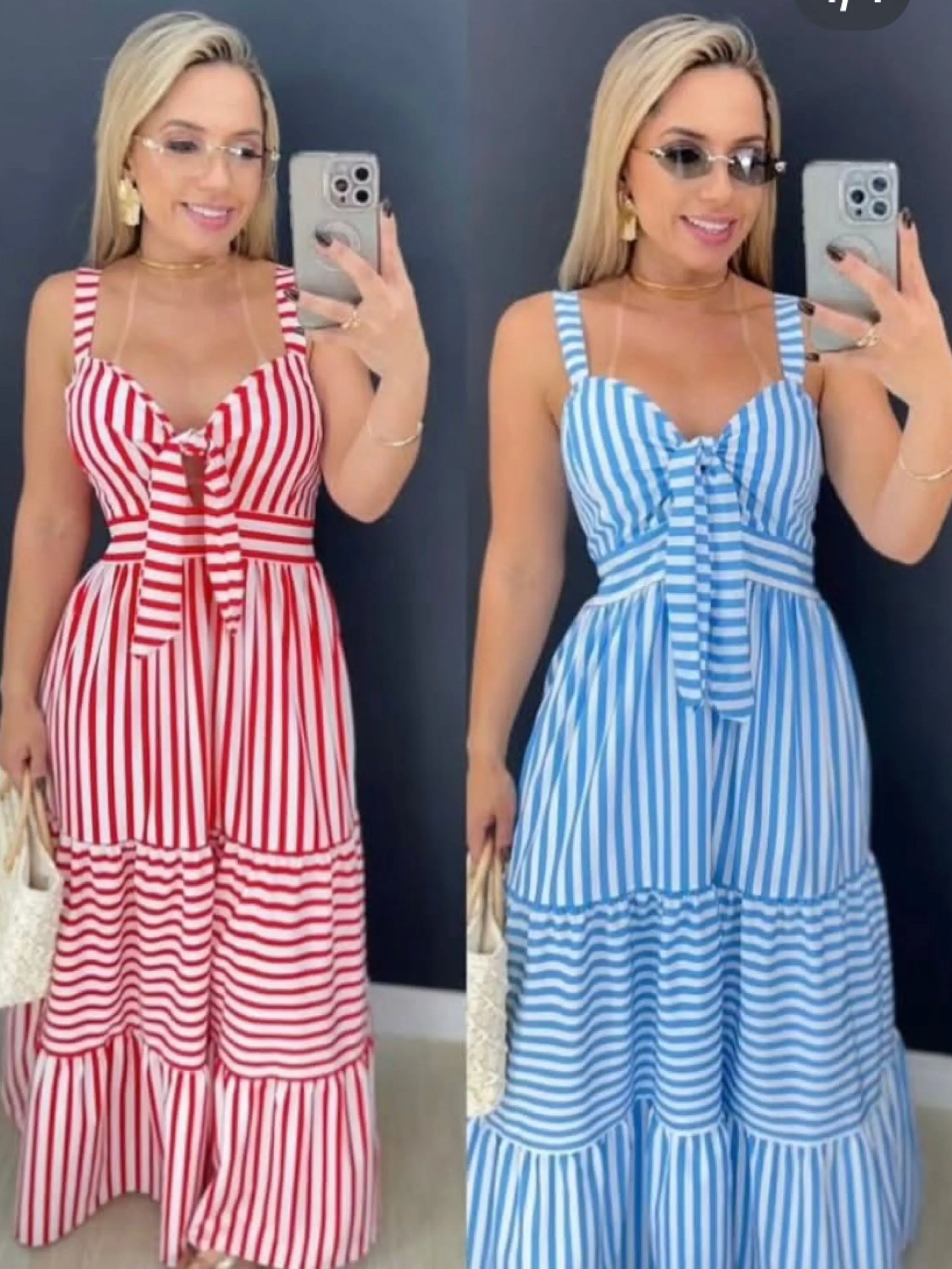 Vestido longo com bojo