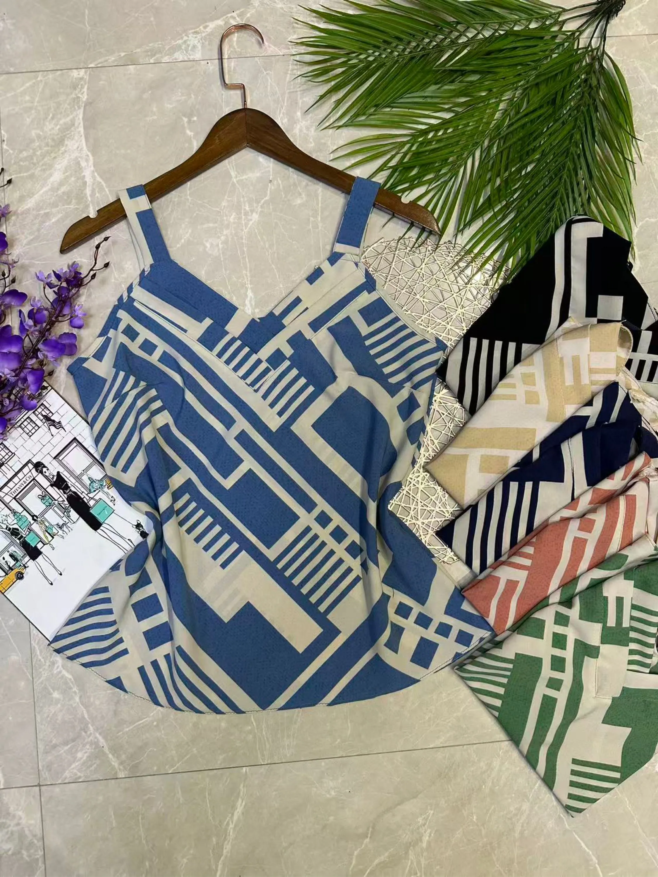 Blusa regata estampas variadas