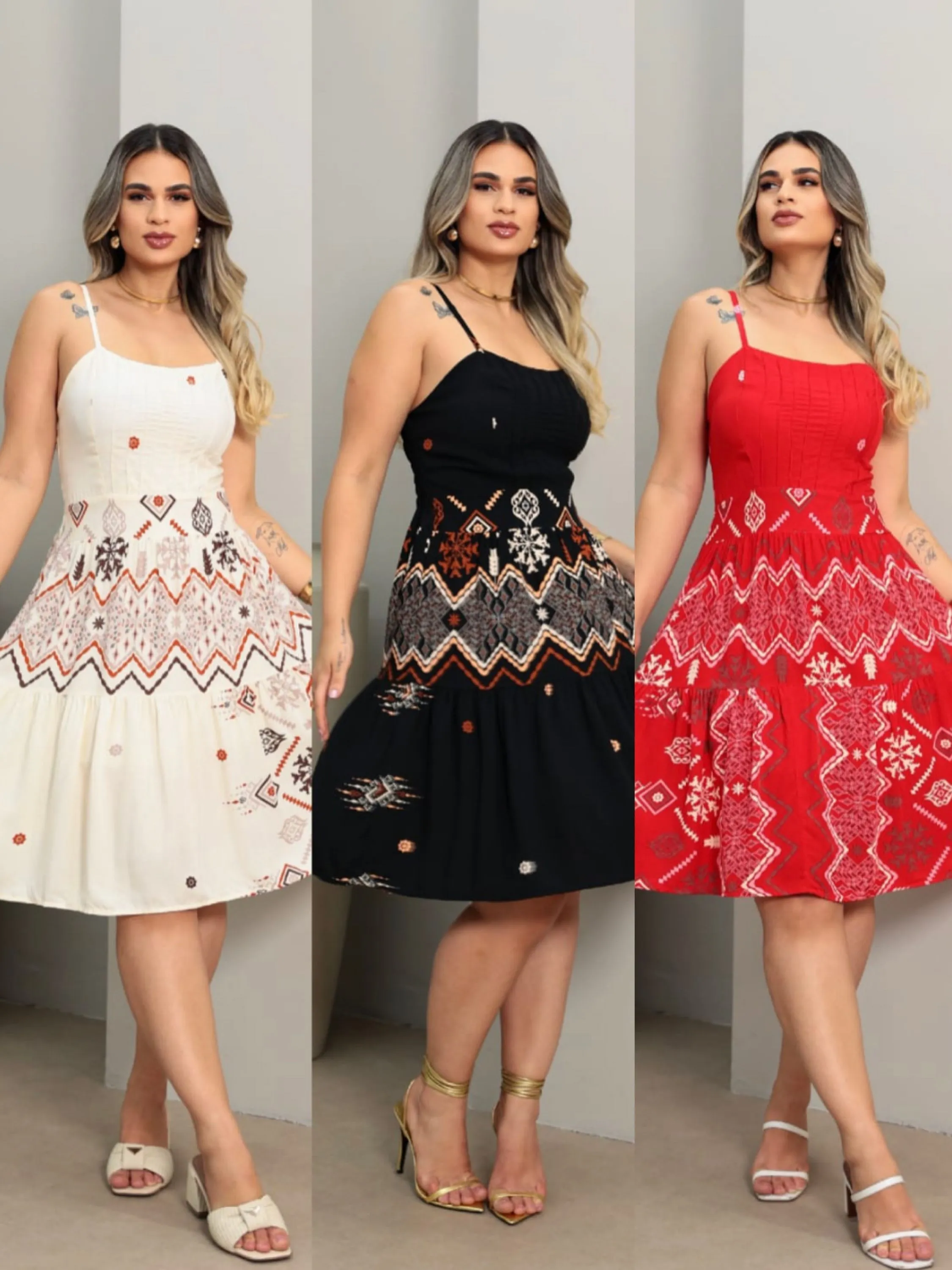 Vestido curto com bojo