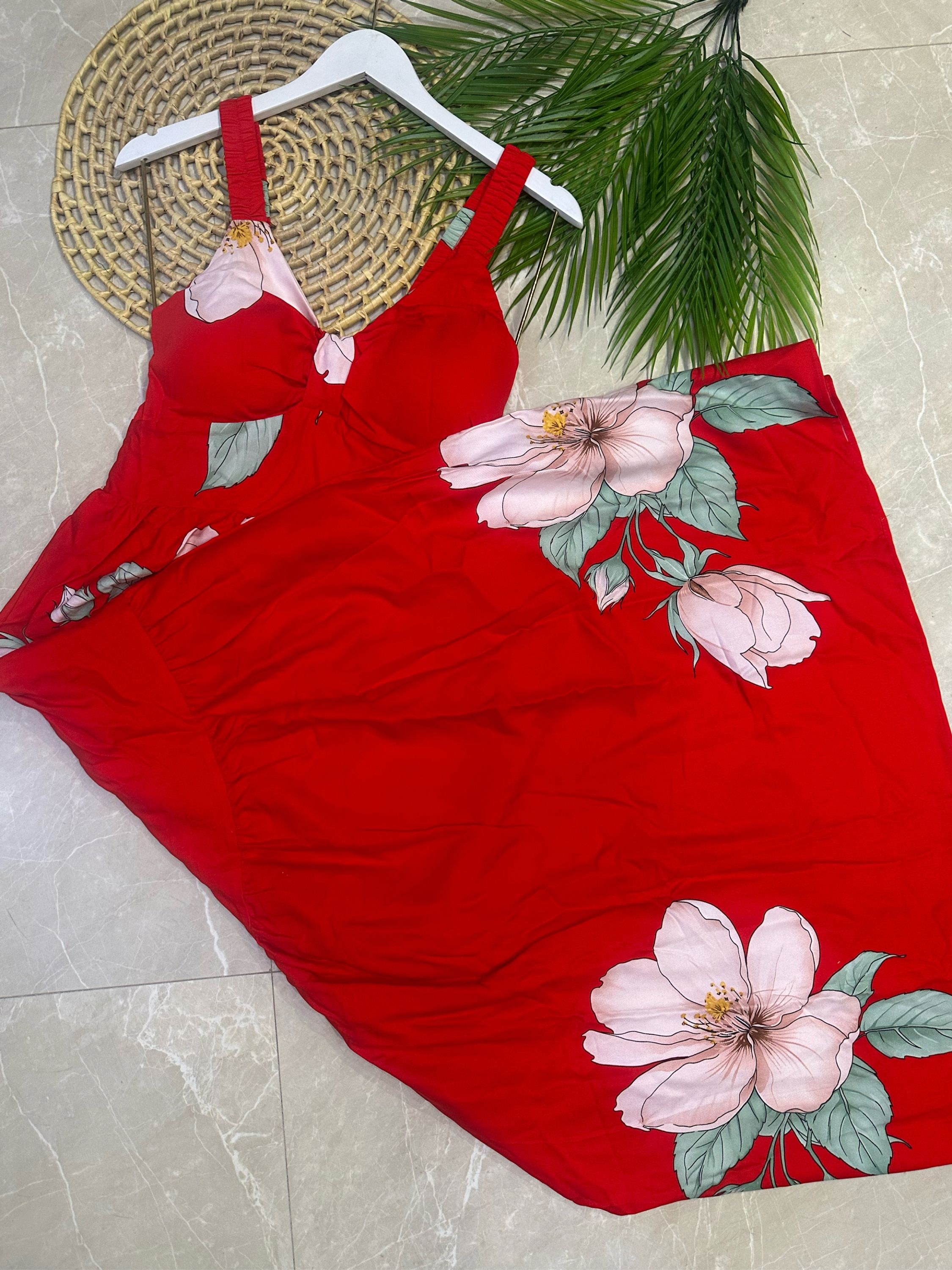 Vestido longo com bojo