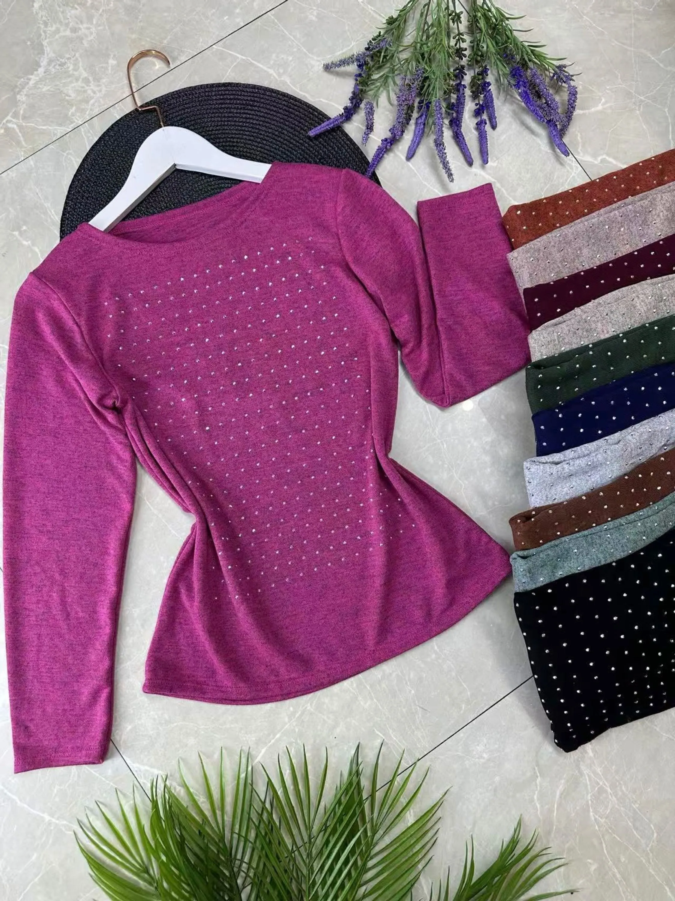 Blusa manga longa