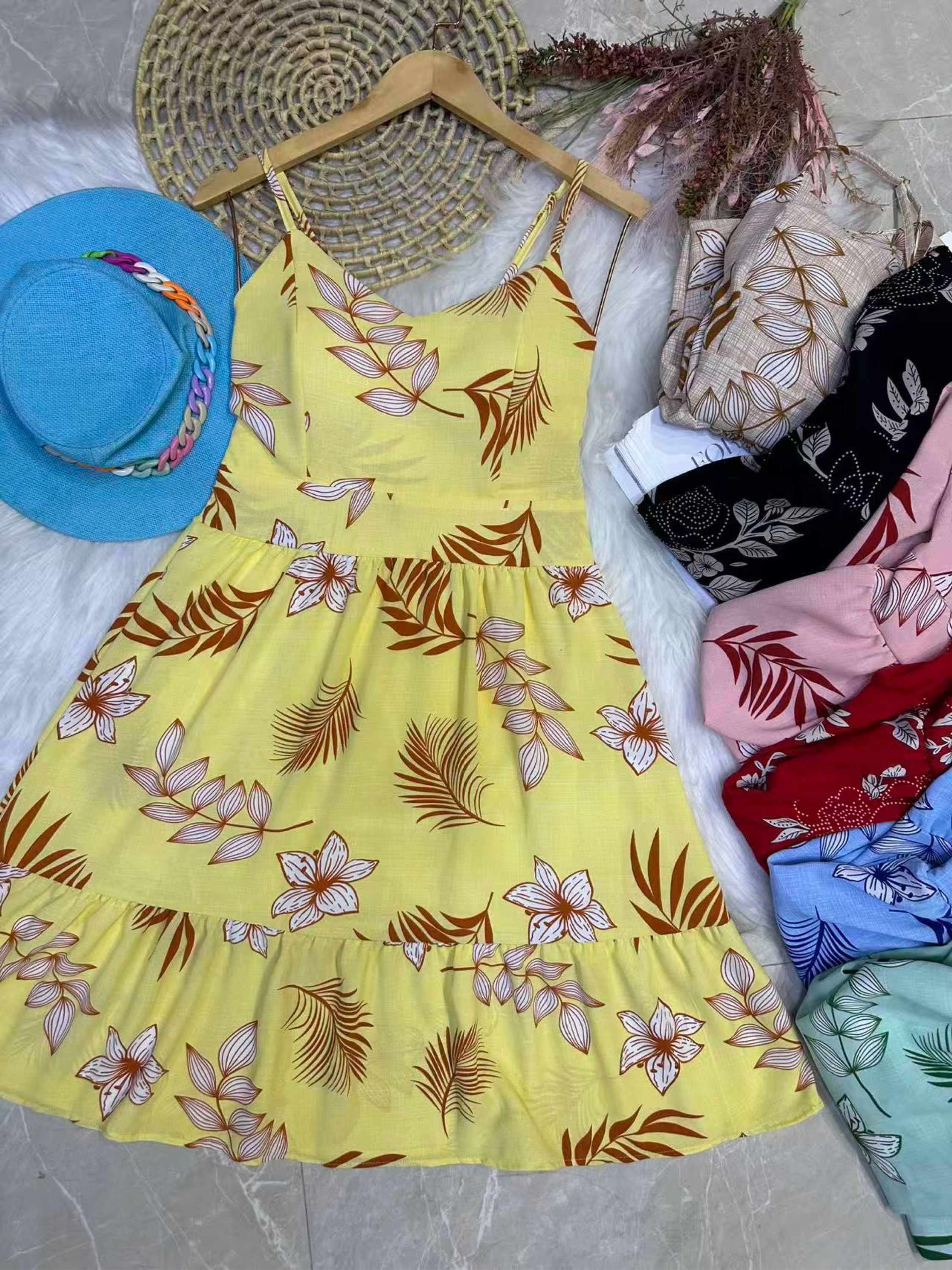 Vestido Curto estampas