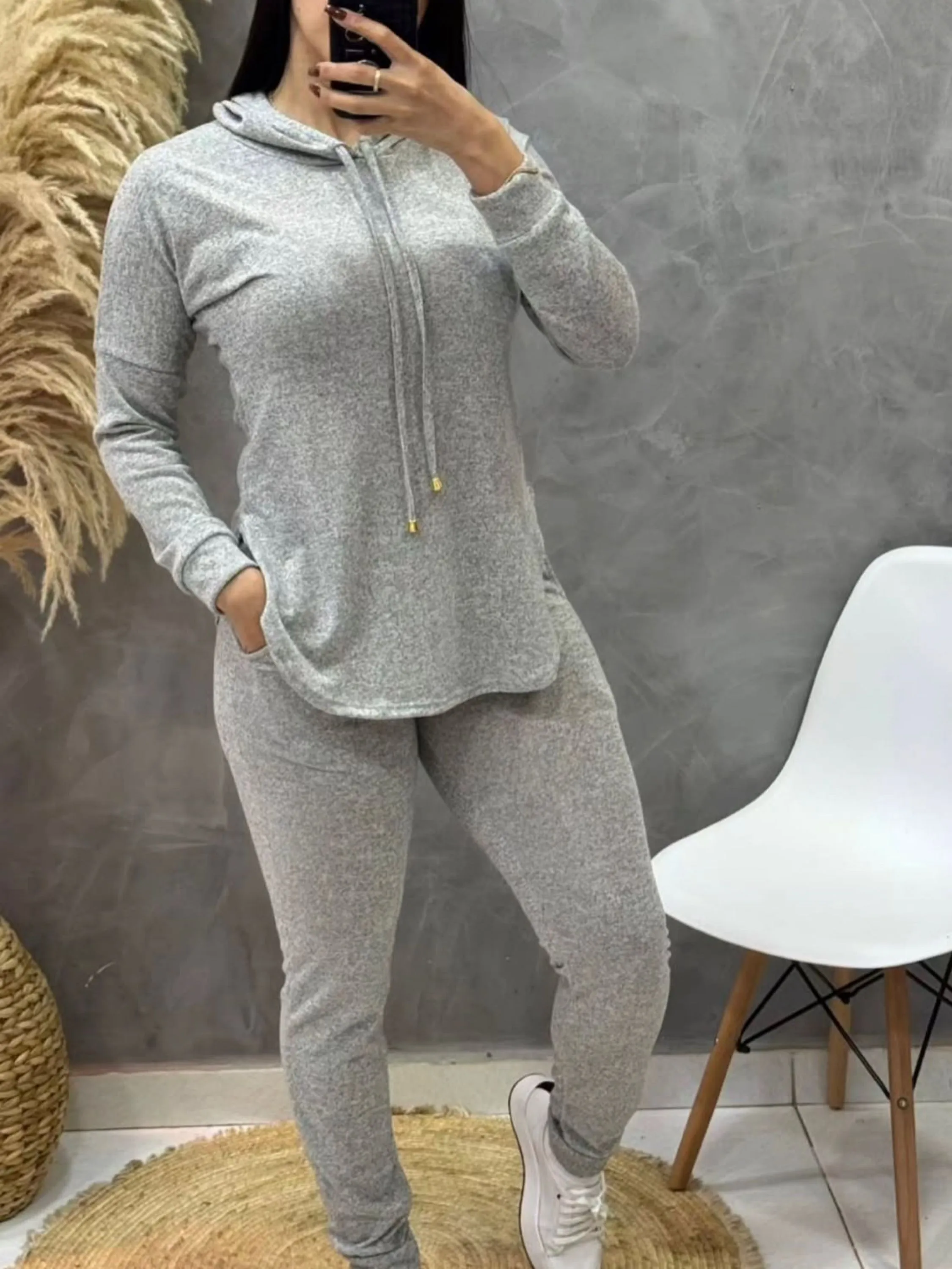 Blusa Manga longa conjunto