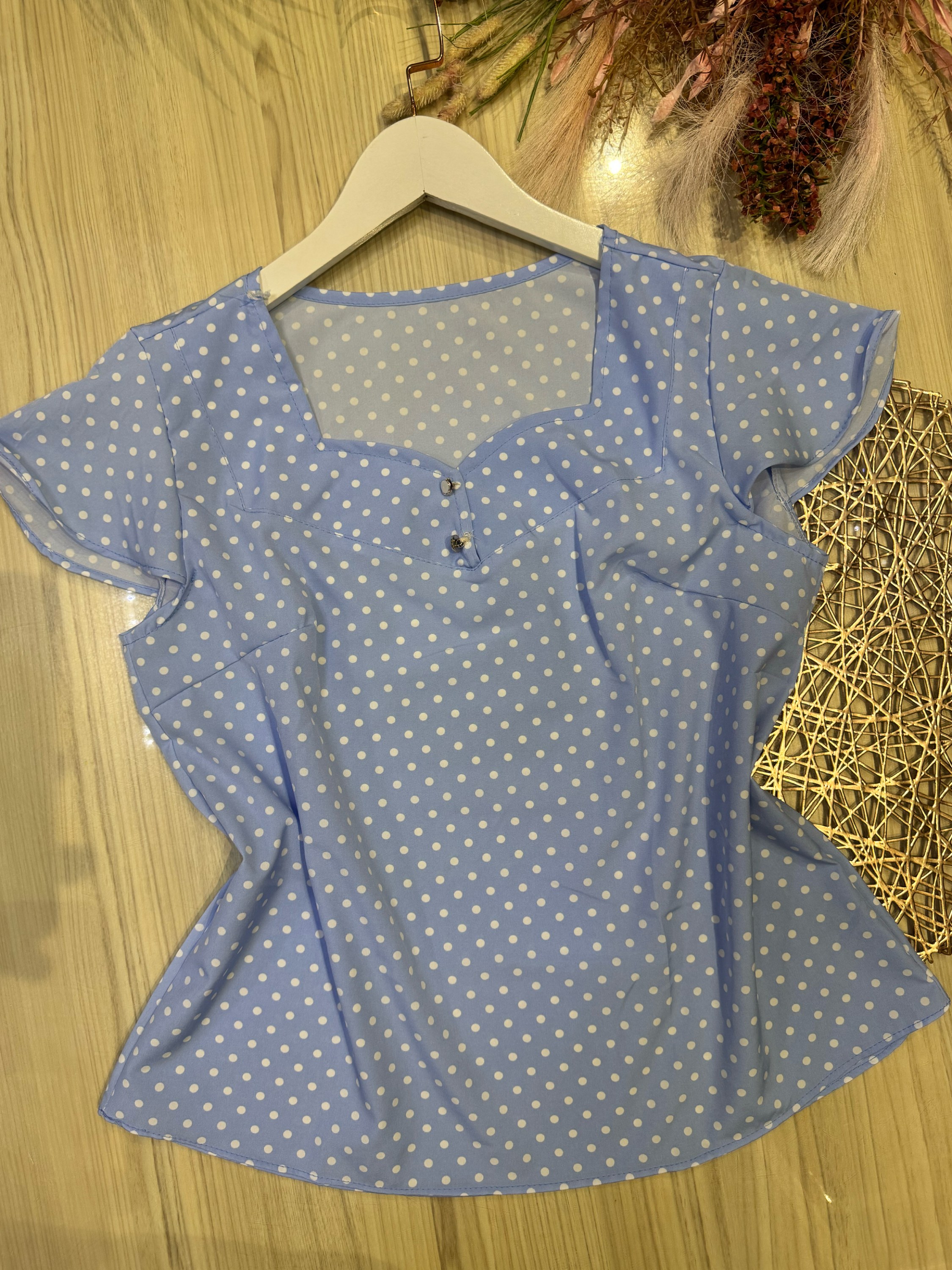 Blusa manga curta