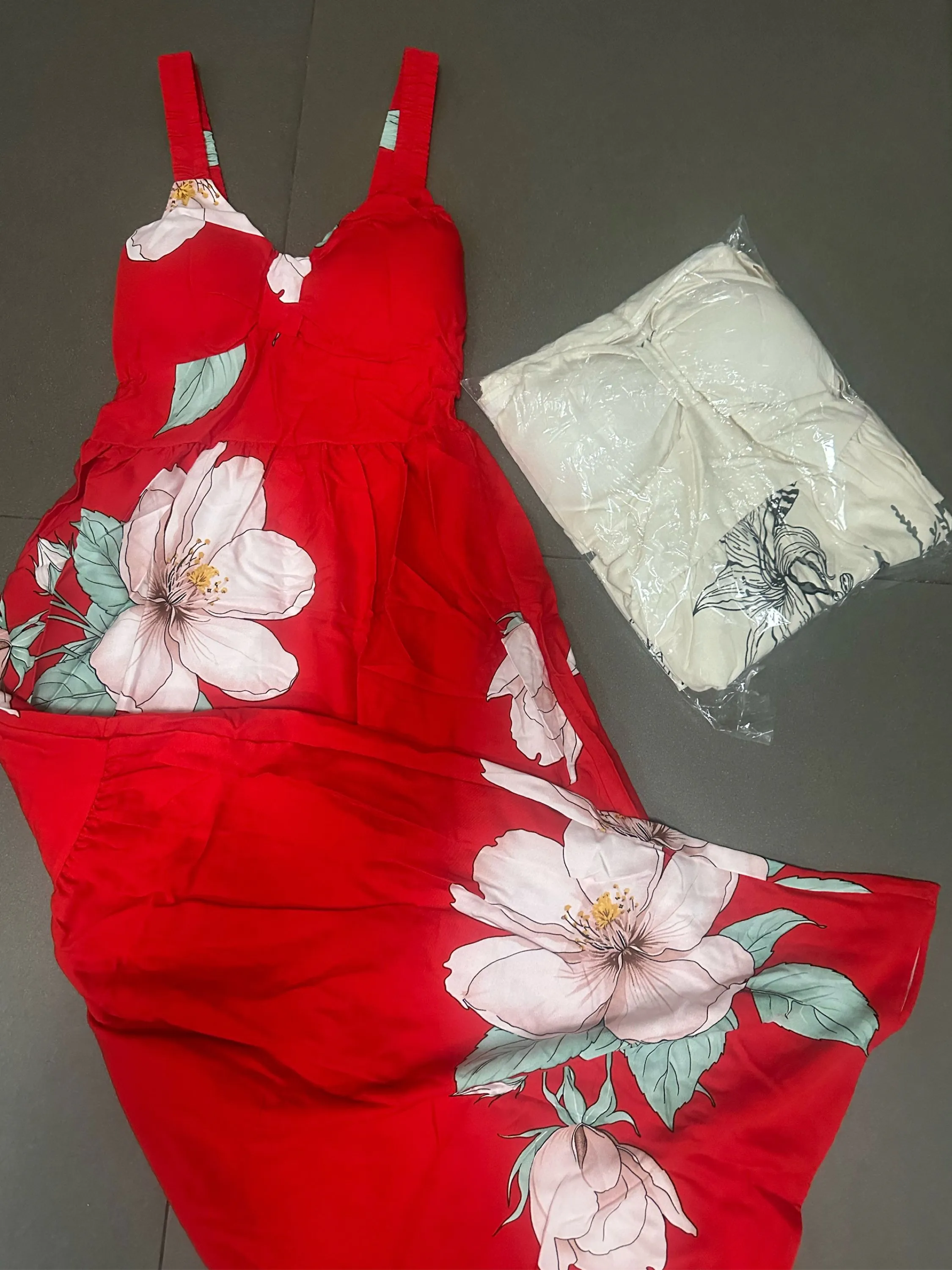 Vestido longo com bojo