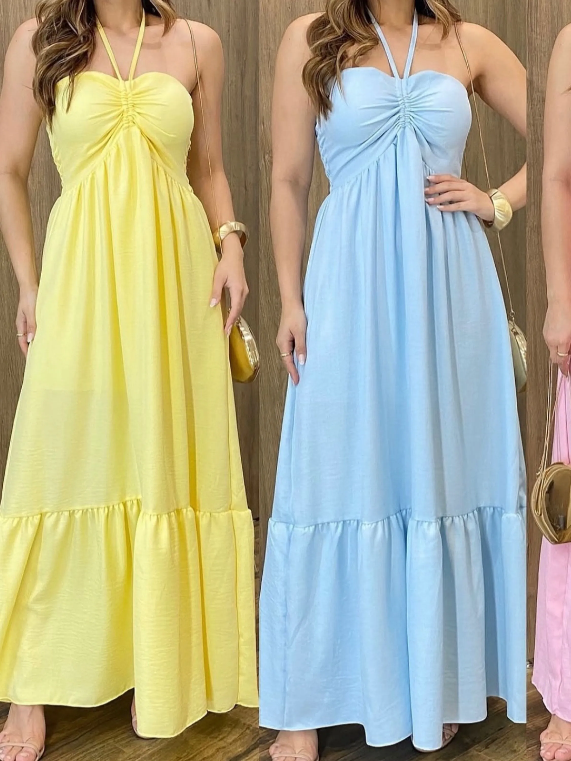 Vestido longo duna