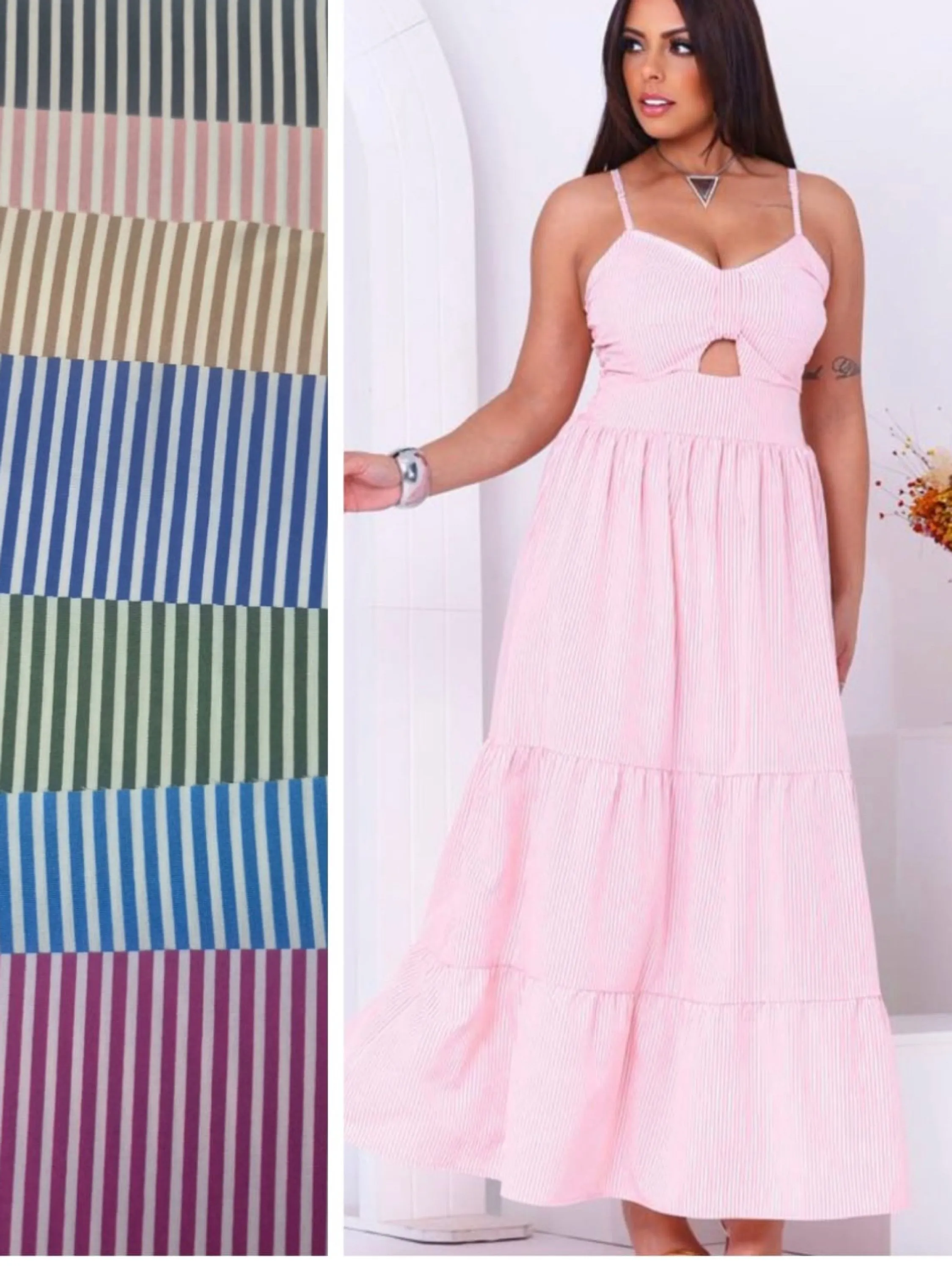 Vestido Longo com bojo