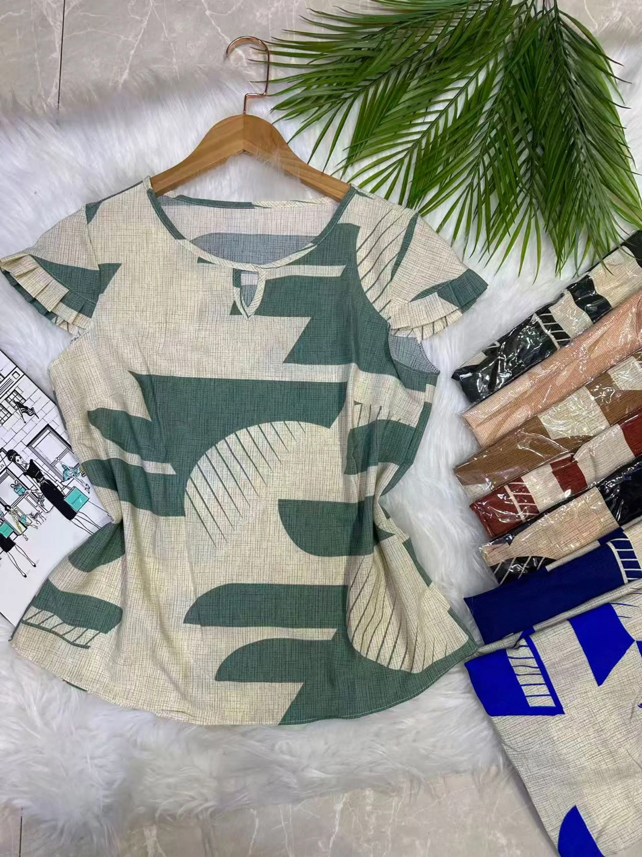 Blusa manga curta