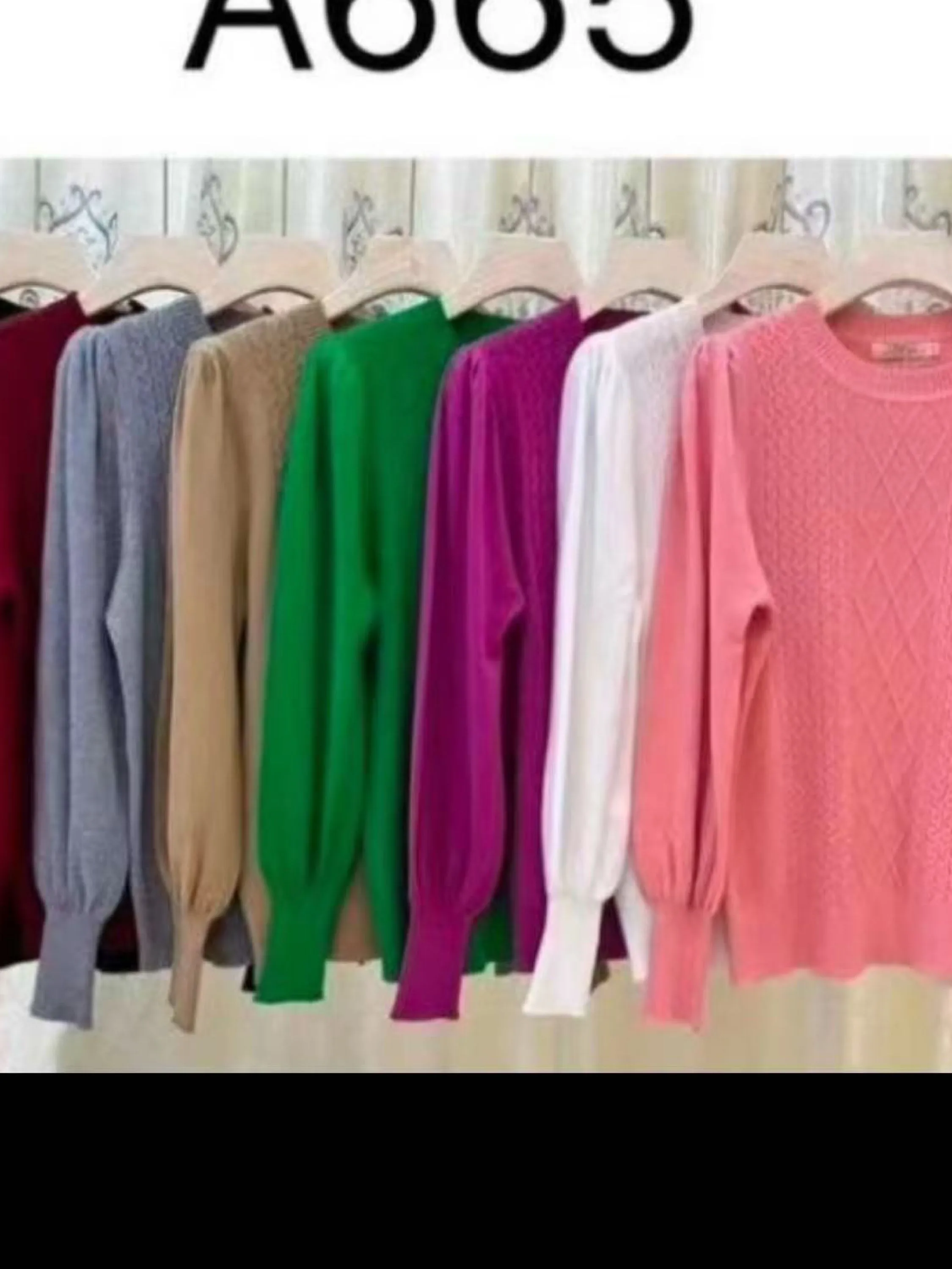 Blusa manga longa