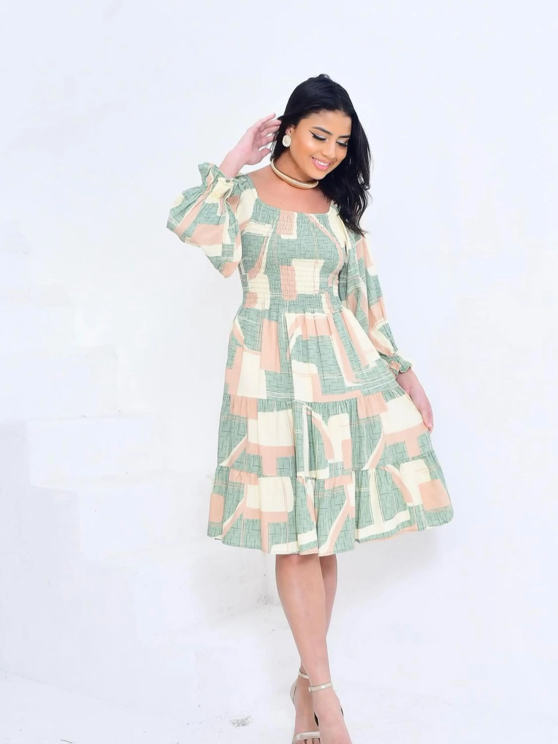 Vestido Curto estampas