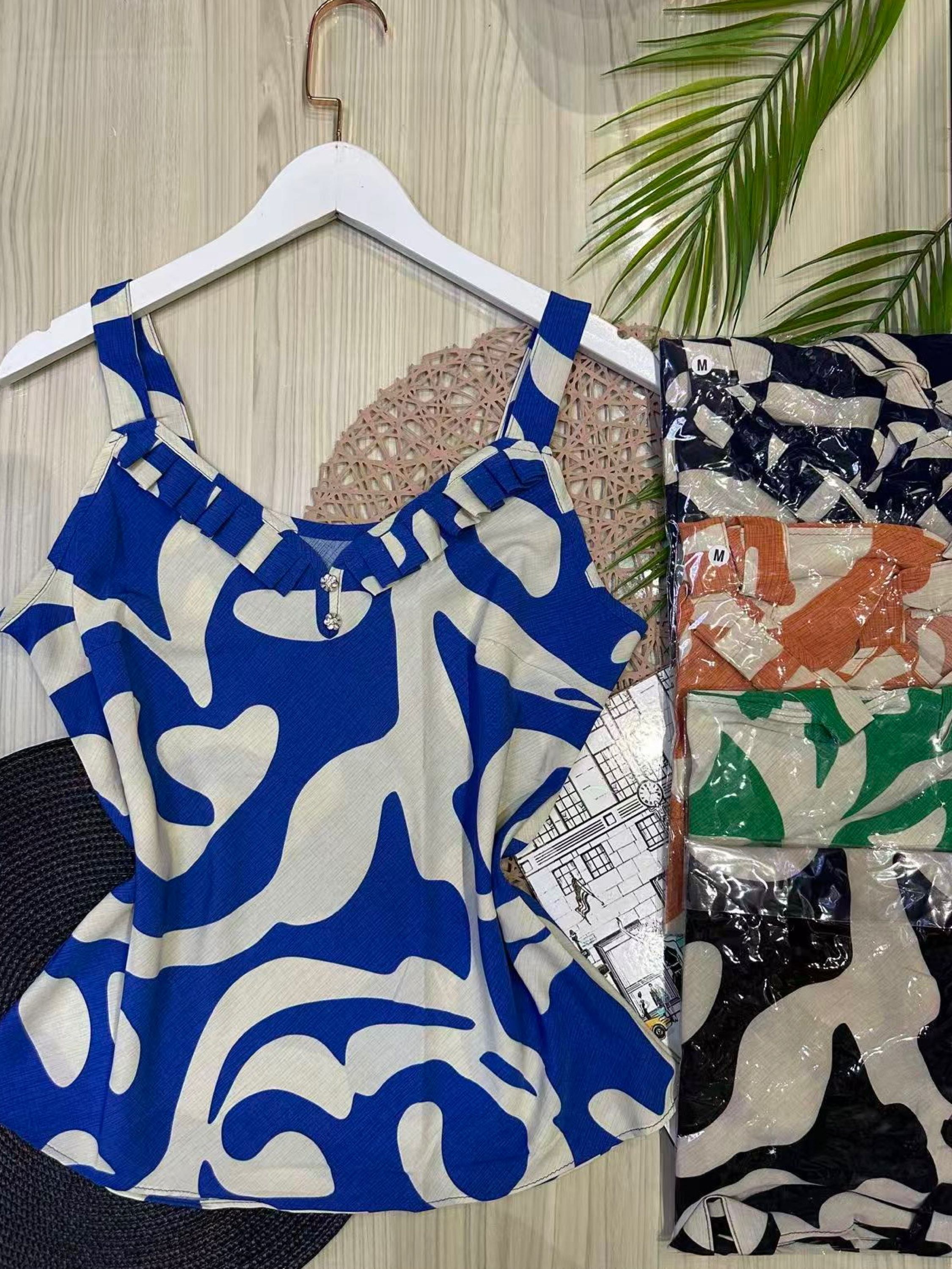 Blusa regata estampas