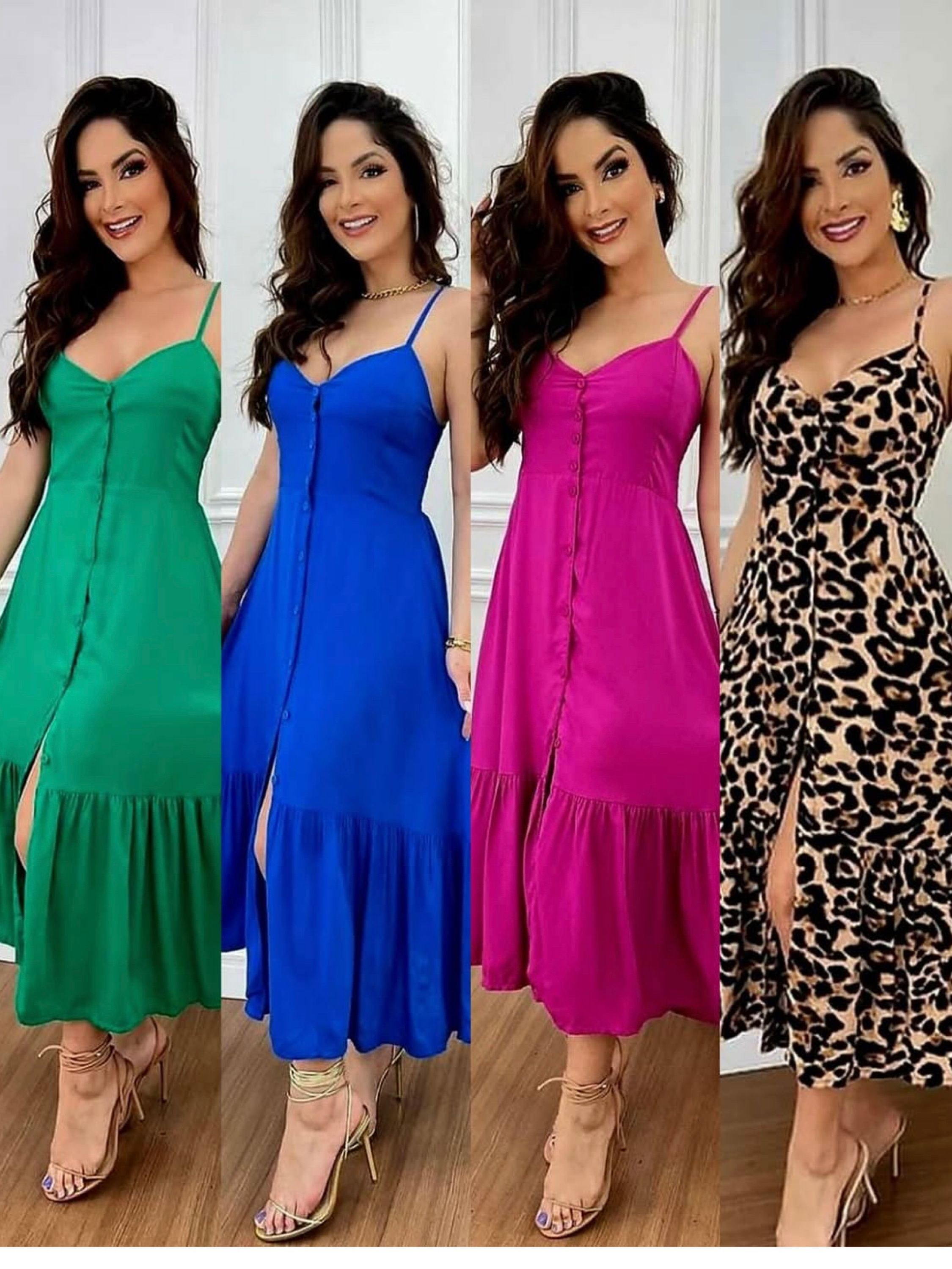 Vestido longo com bojo