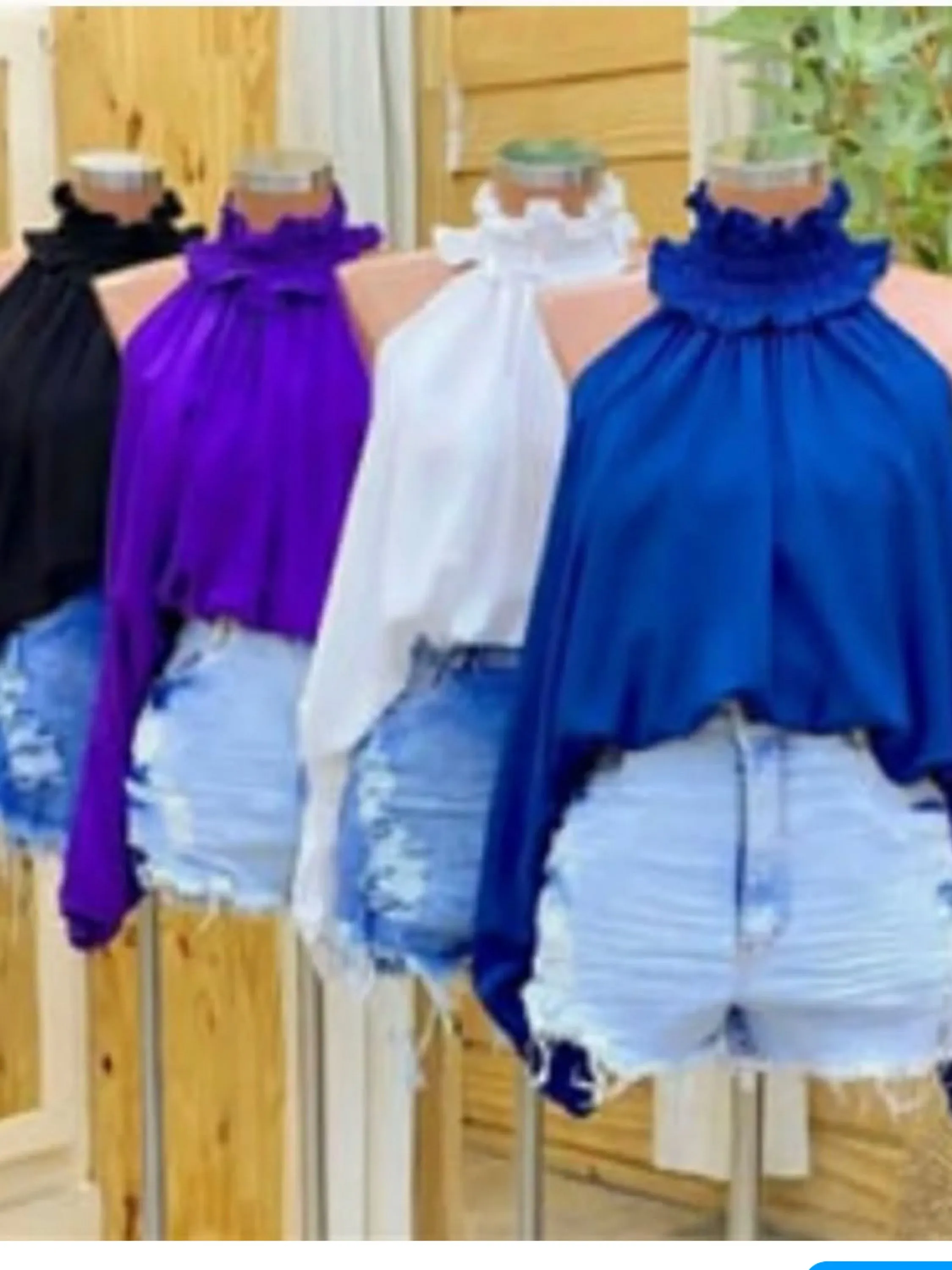 Blusa manga longa