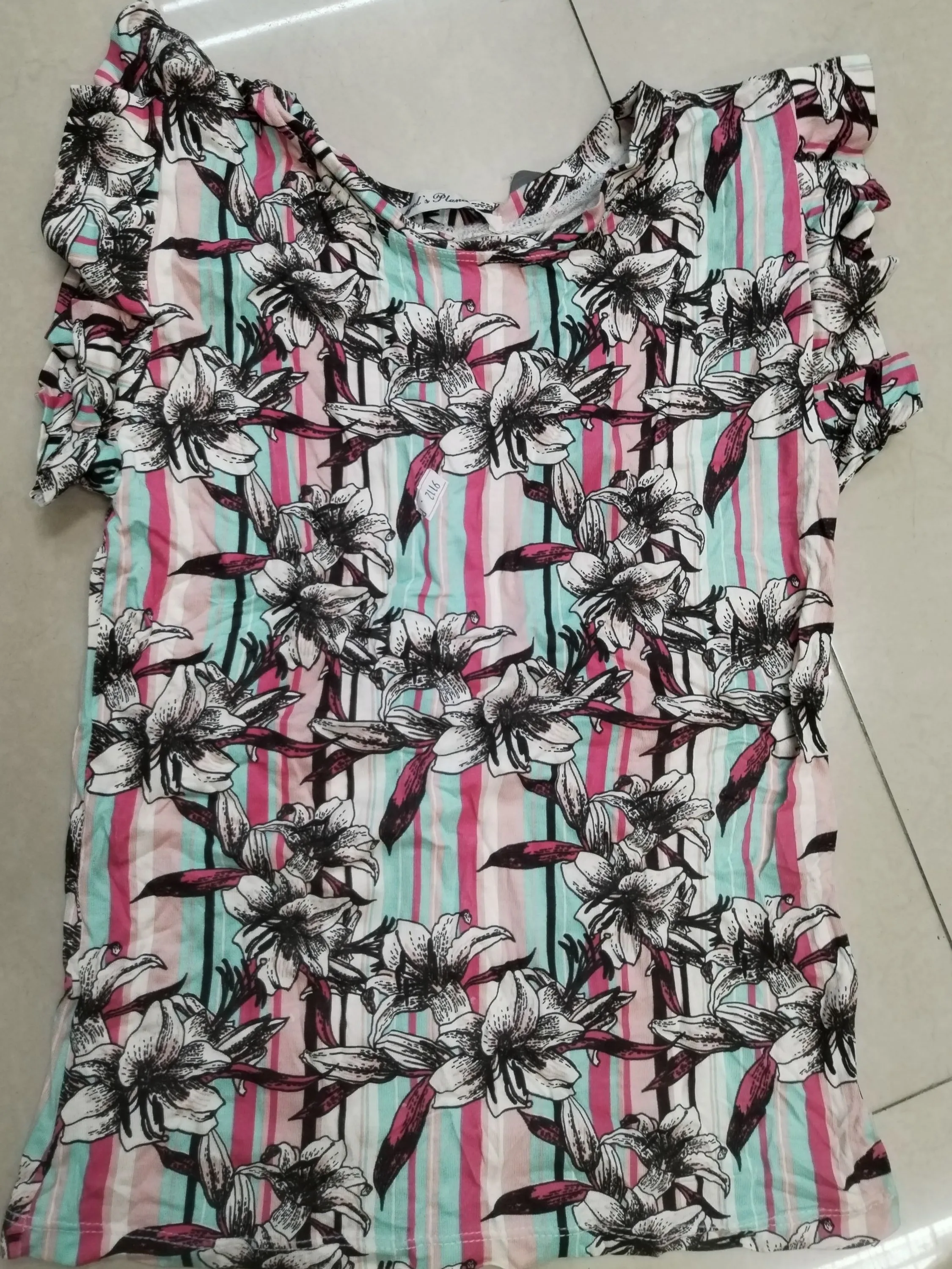 Blusa Regata Estampada