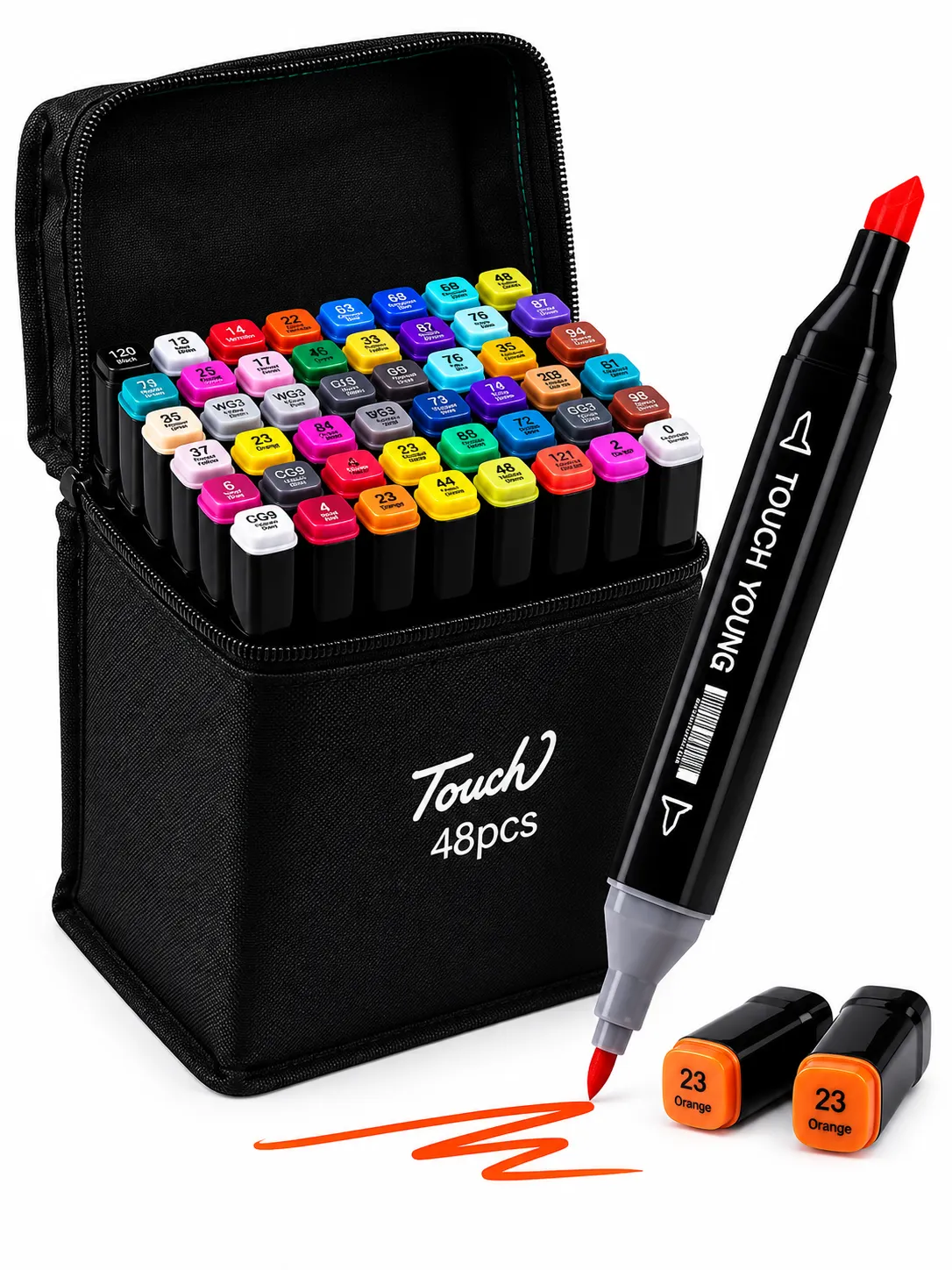 KIT 48 Canetinhas Pintura Boob Gods Caneta Desenhos