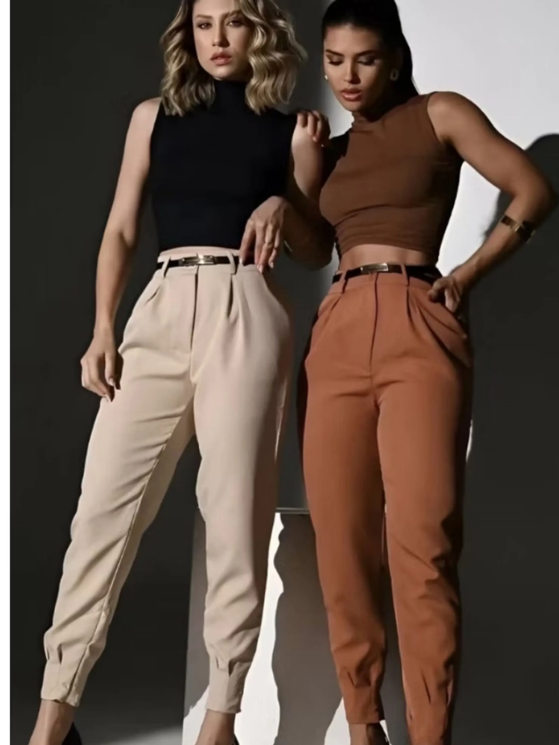 Calça Jogger Alfaiataria Cenoura C700