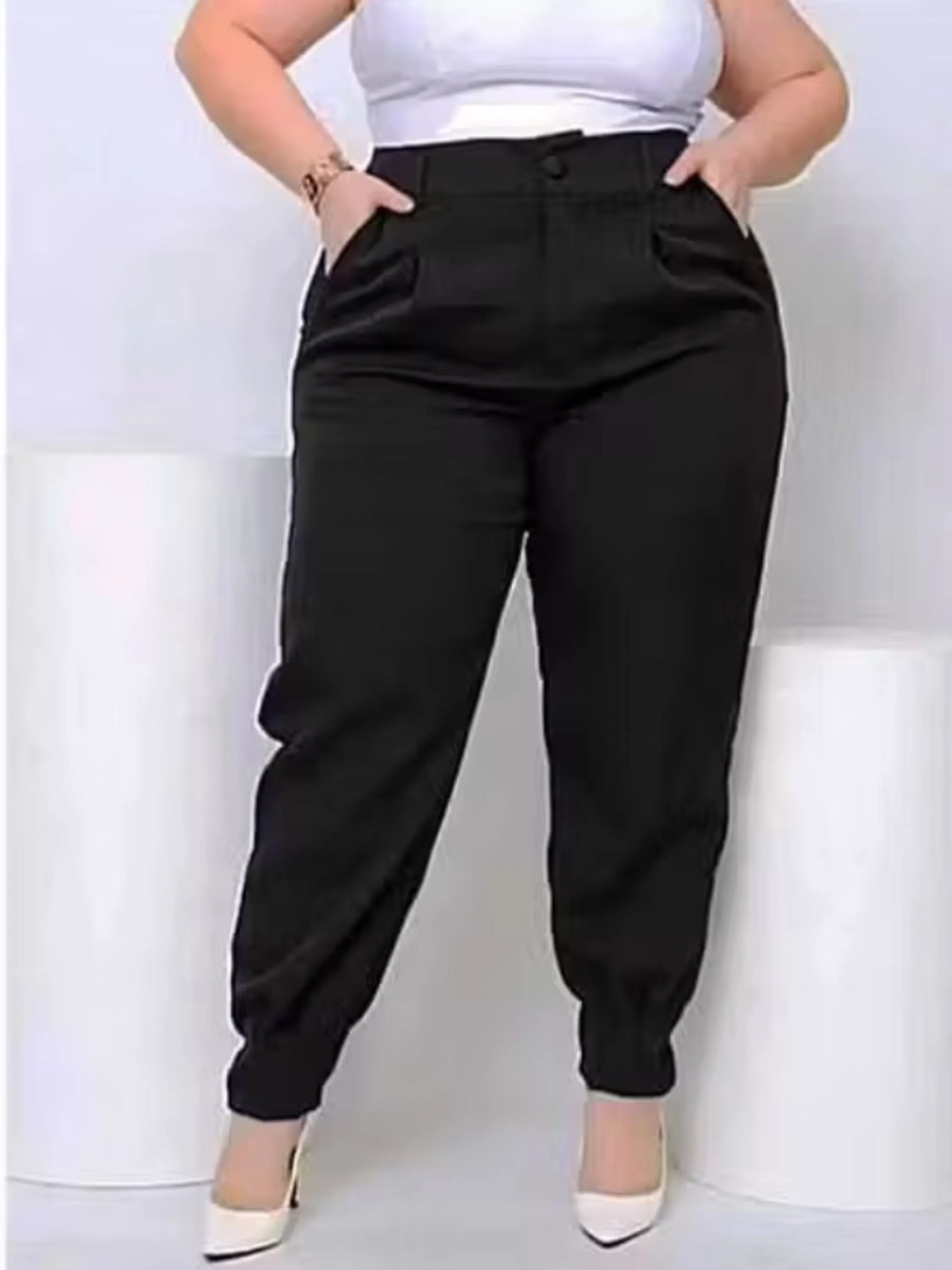 Calça Cenoura Jogger Plus Size C700
