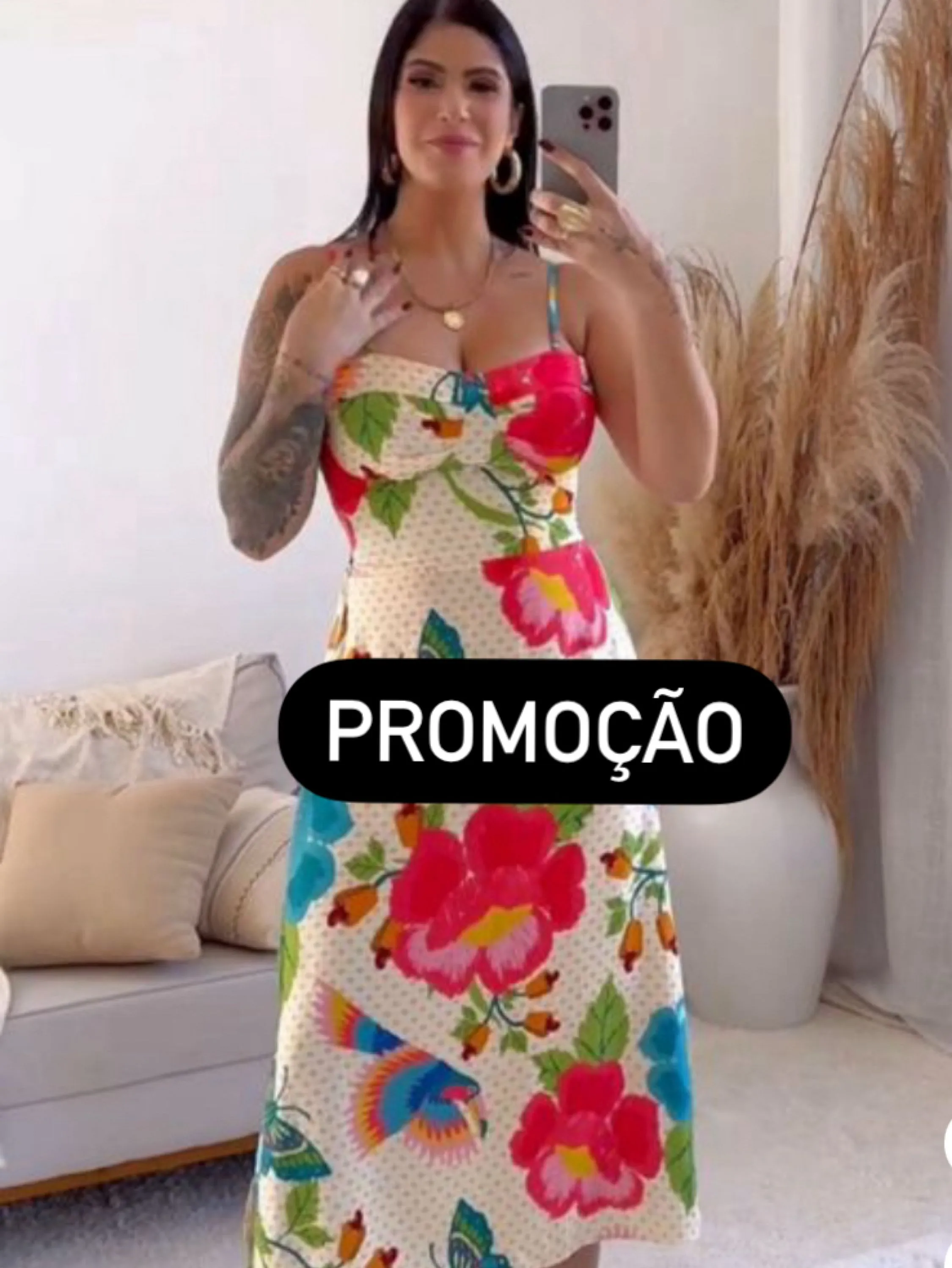 PROMOÇÃO 🌀Vestido Midi Farm