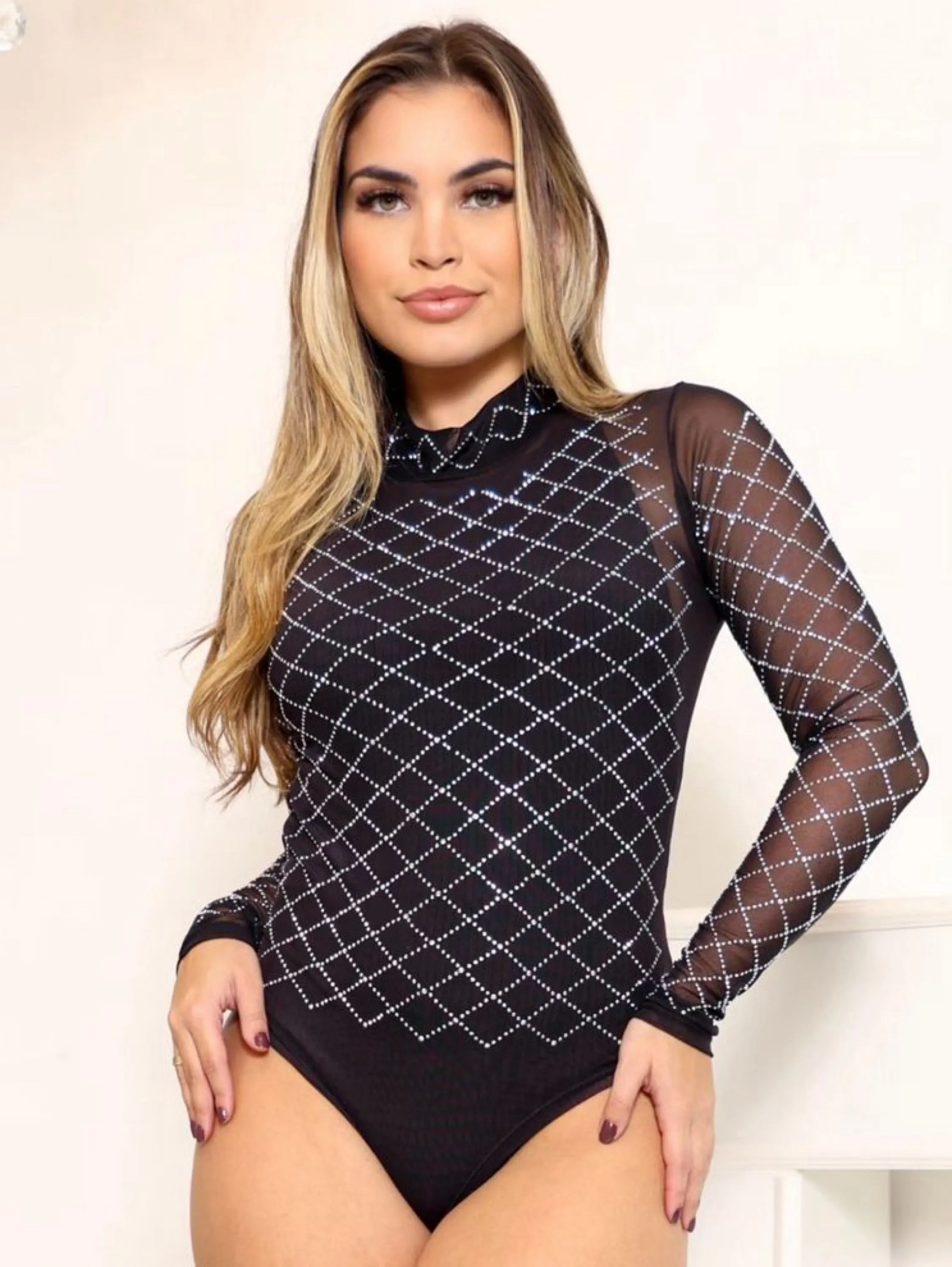 Body Tule aplicação Marisa Cod259